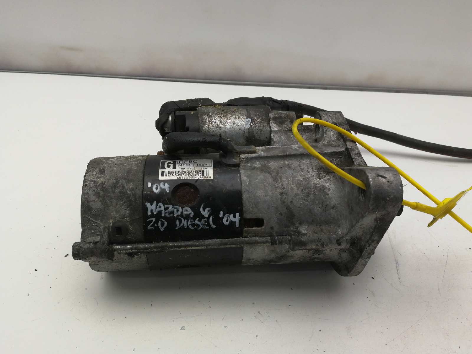 MAZDA 6 GG (2002-2007) Starter Motor RF5C, M002T88671 18460022