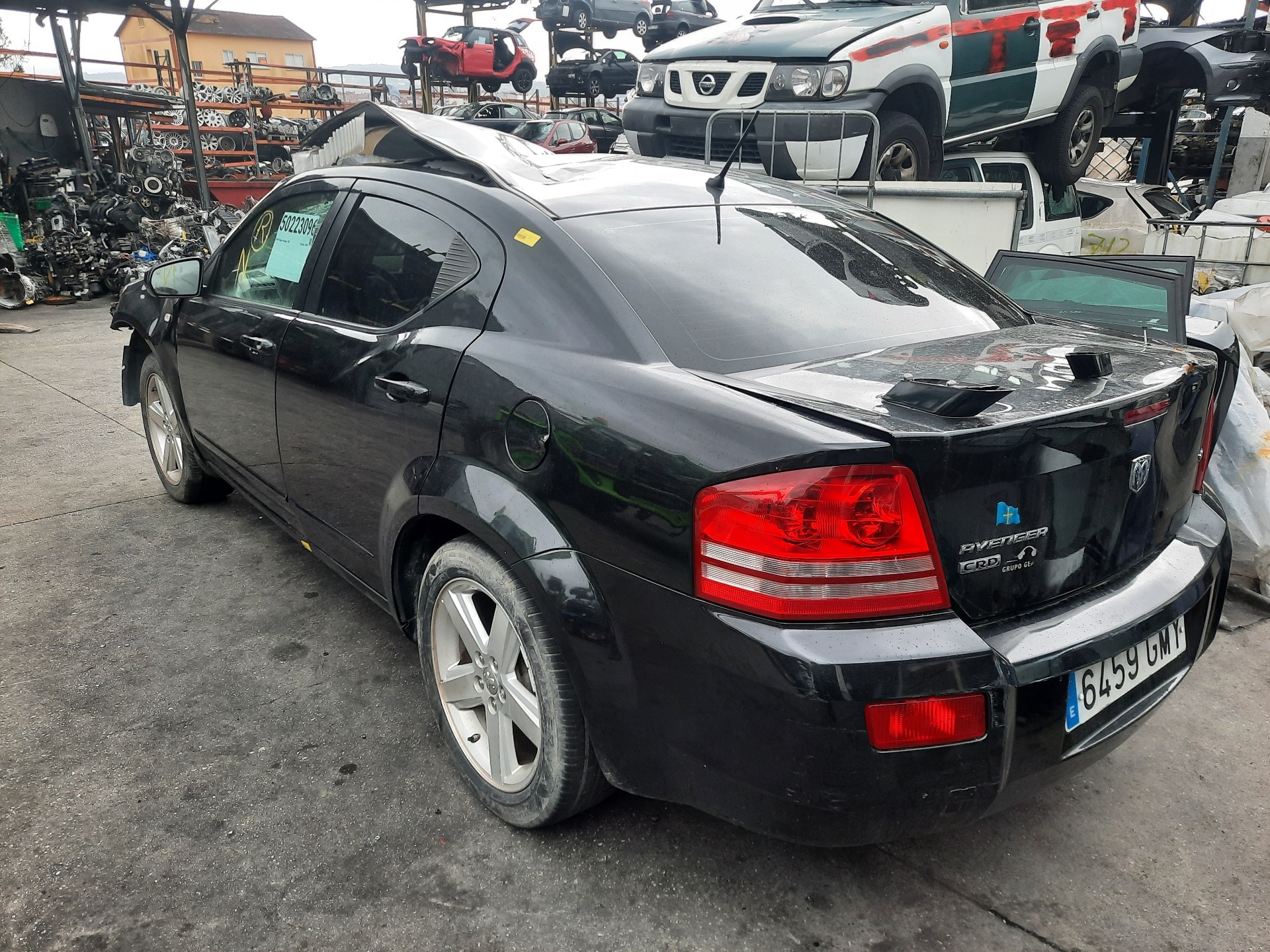 DODGE Sebring Aizmugurējo kreiso durvju slēdzene 04589425AD 18641070