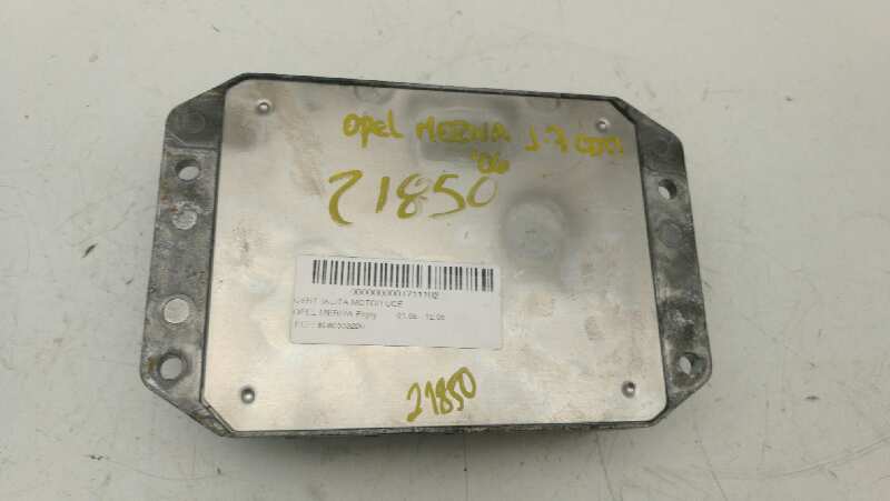 OPEL Meriva 1 generation (2002-2010) Variklio kompiuteris 8980003220, 1125000200, 98000322 18516120