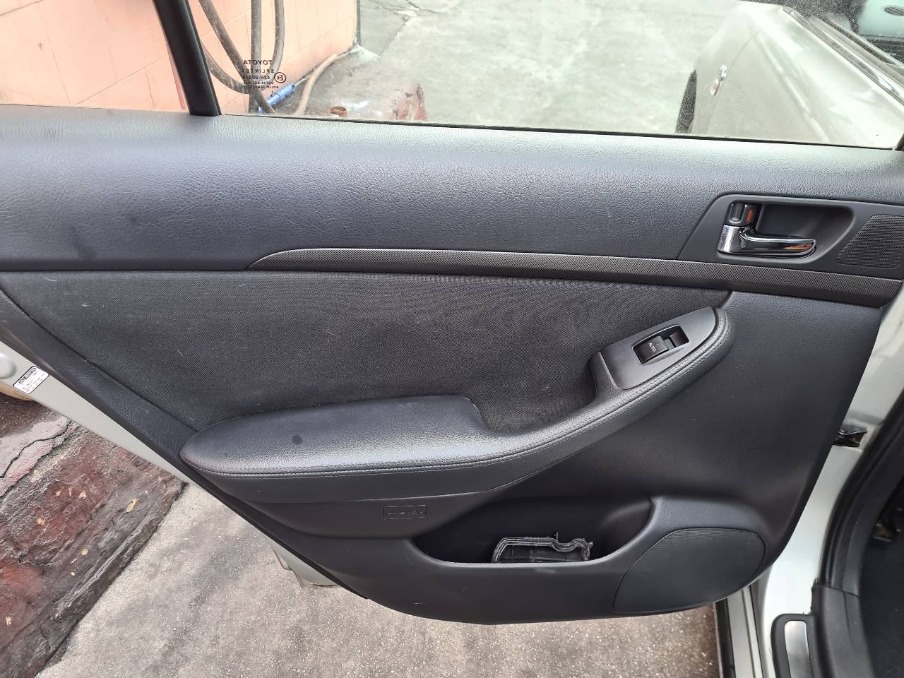 TOYOTA Avensis 2 generation (2002-2009) Rear left door window lifter 992046100, 6984005100 18556158