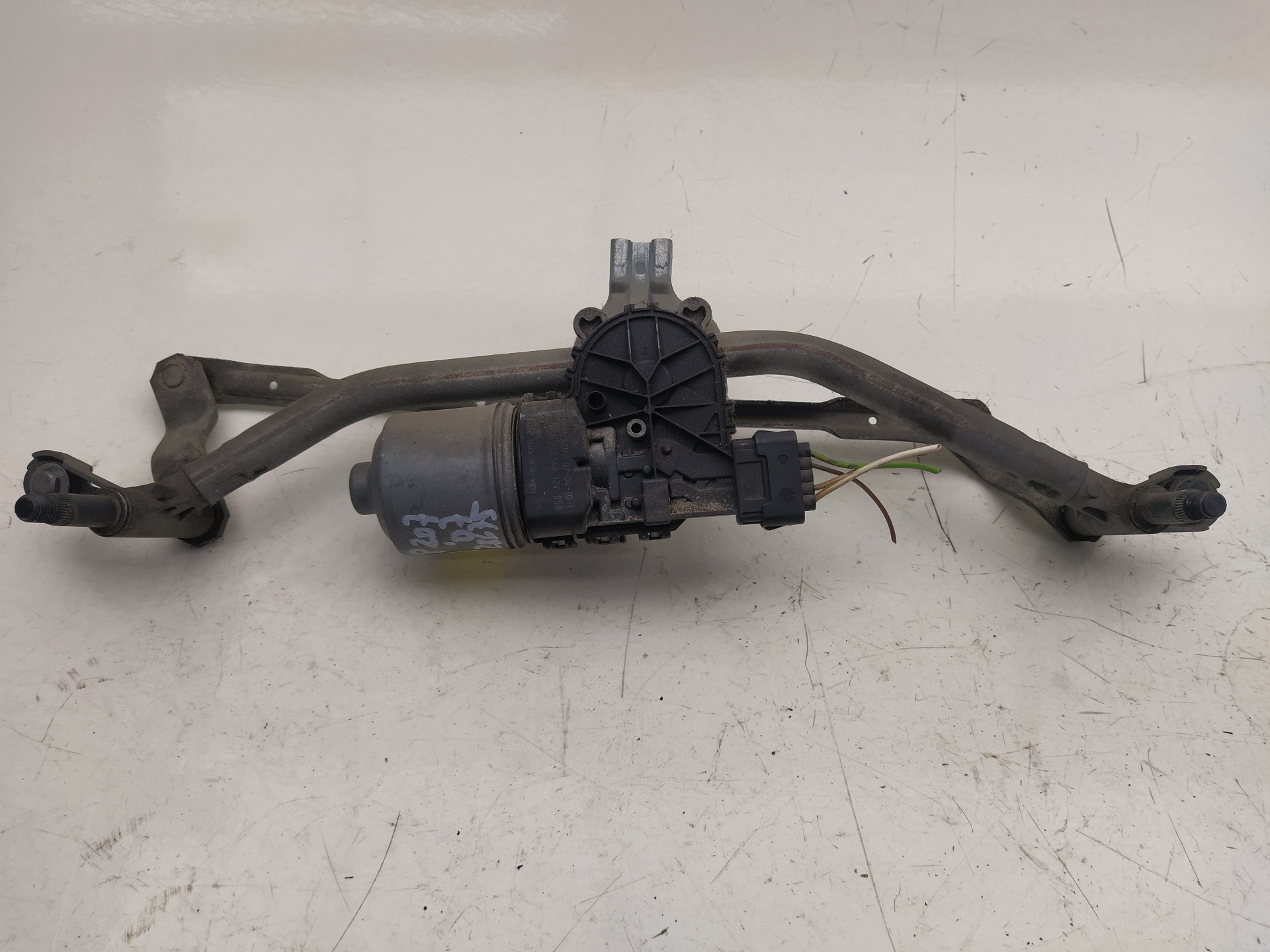 PEUGEOT 207 1 generation (2006-2009) Front Windshield Wiper Mechanism 3397020769, 9650380780 21063904