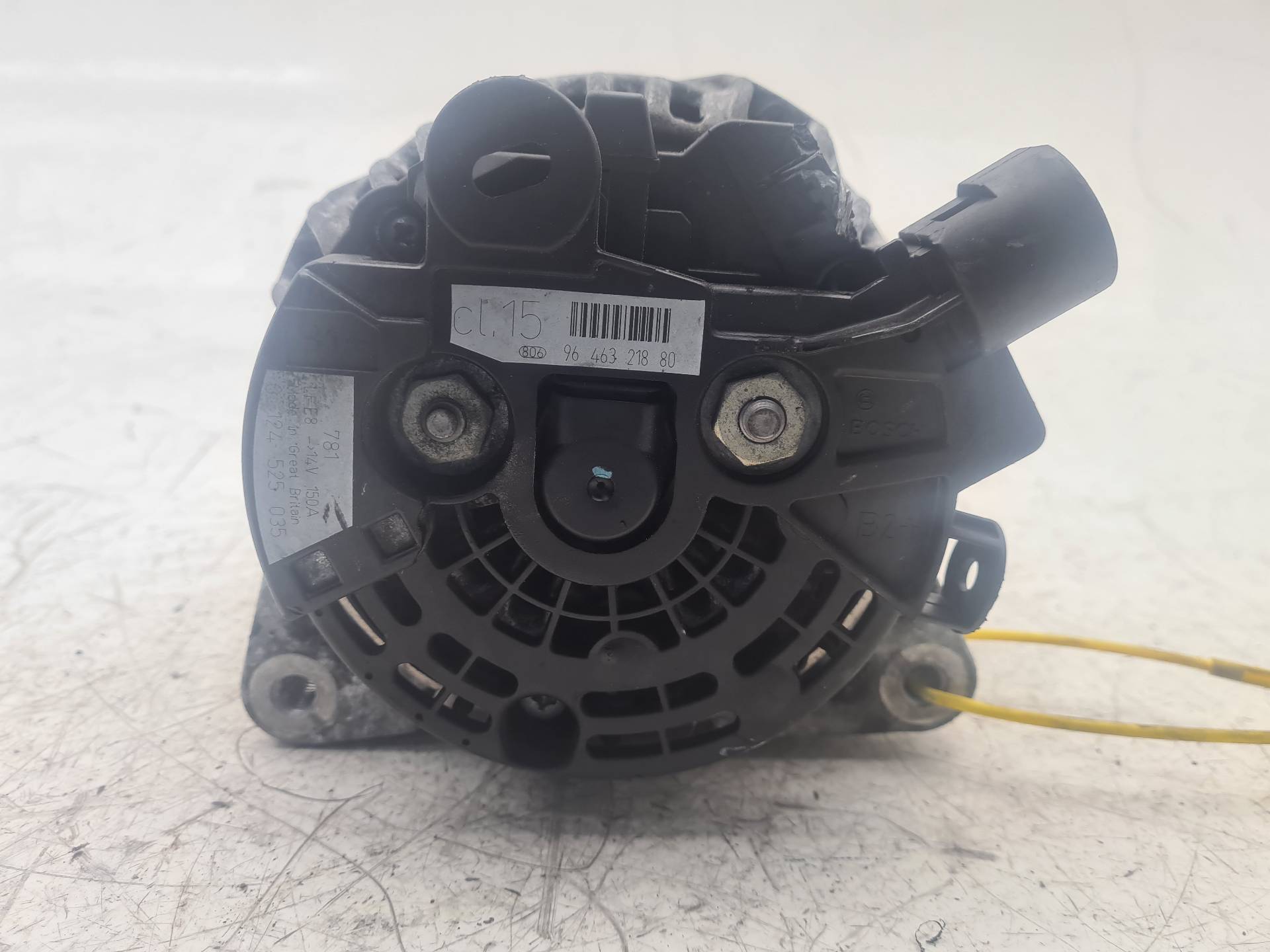 PEUGEOT C4 1 generation (2004-2011) Alternator 9646321880 18592061