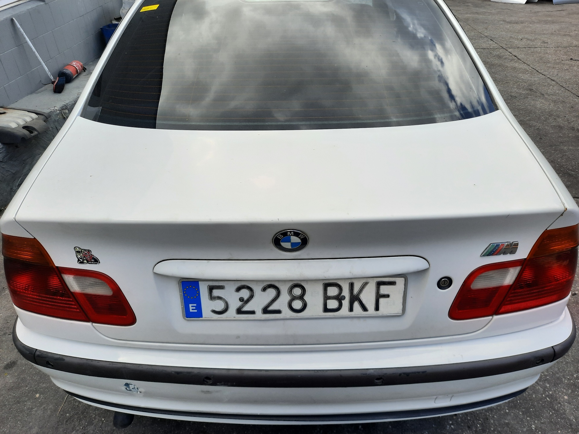 BMW 3 Series E46 (1997-2006) Крышка багажника 41627003314 18657904