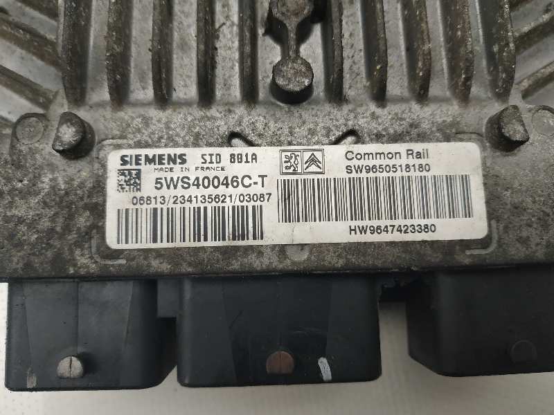 SUBARU Xsara 1 generation (1997-2004) Motorkontrolenhed ECU 5WS40046CT,SW9650518180 18536504