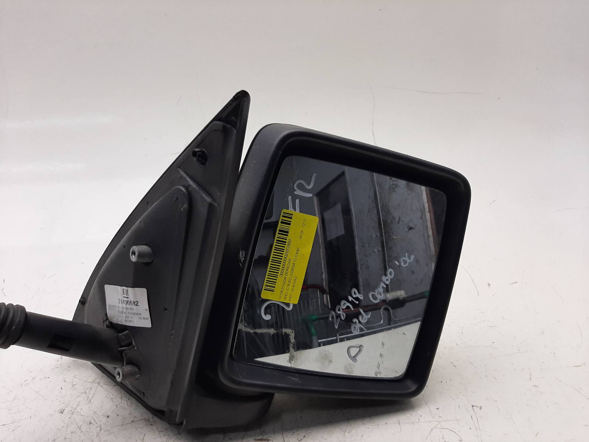 OPEL Combo C (2001-2011) Right Side Wing Mirror 24400682 18577857