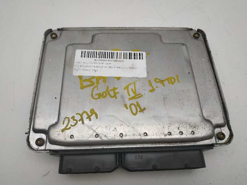 VOLKSWAGEN Bora 1 generation (1998-2005) Motorkontrolenhed ECU 0281010302,038906019CJ 20542488