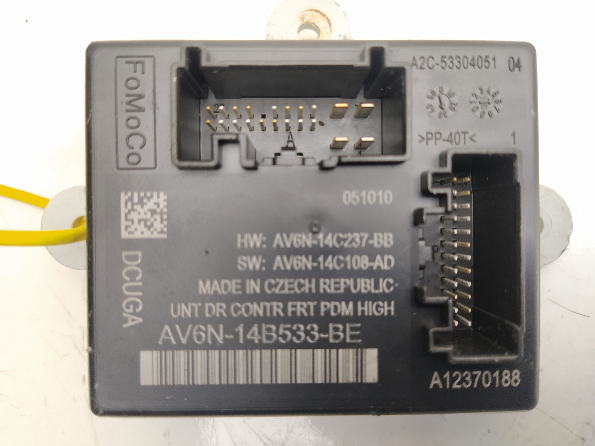 FORD C-Max 2 generation (2010-2019) Other Control Units AV6N14B533BE, A12370188 22504681