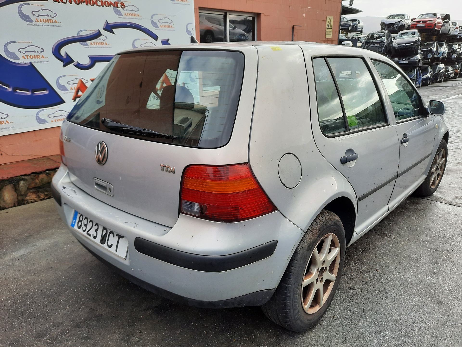 VOLKSWAGEN Bora 1 generation (1998-2005) Замок задней левой двери 3B4839015AL 18574931