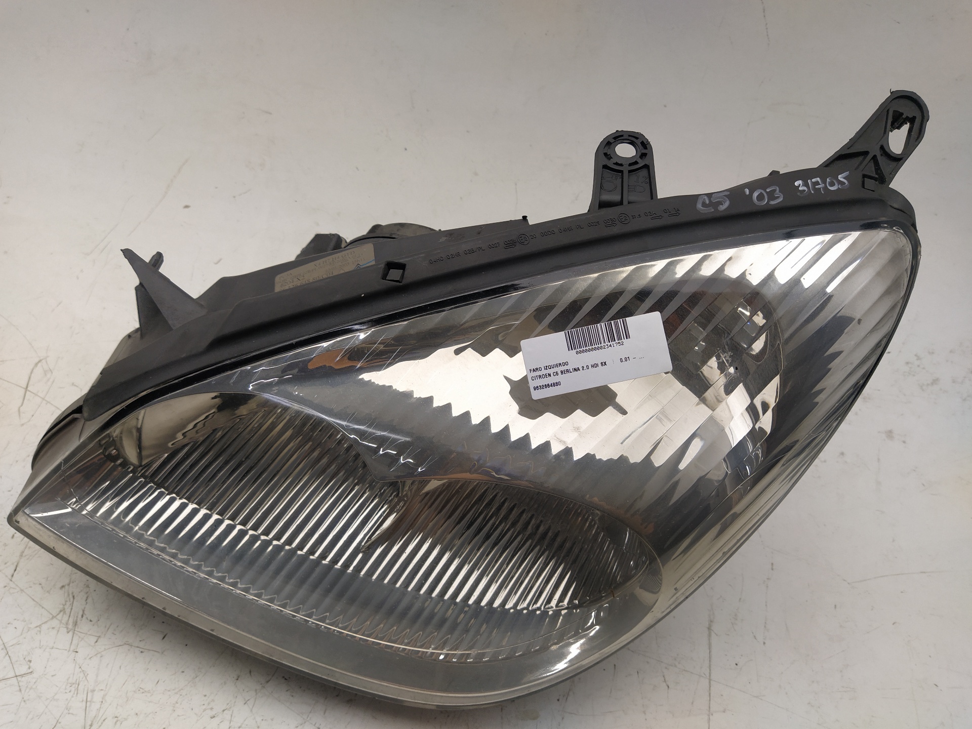 VOLKSWAGEN 1 generation (2001-2008) Front Left Headlight 9632664880 24027869