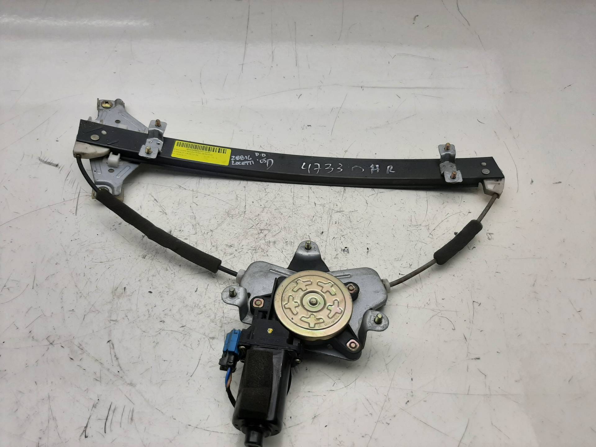 CHEVROLET Lacetti J200 (2004-2024) Forreste højre dør vinduesregulator 96549517 18576382