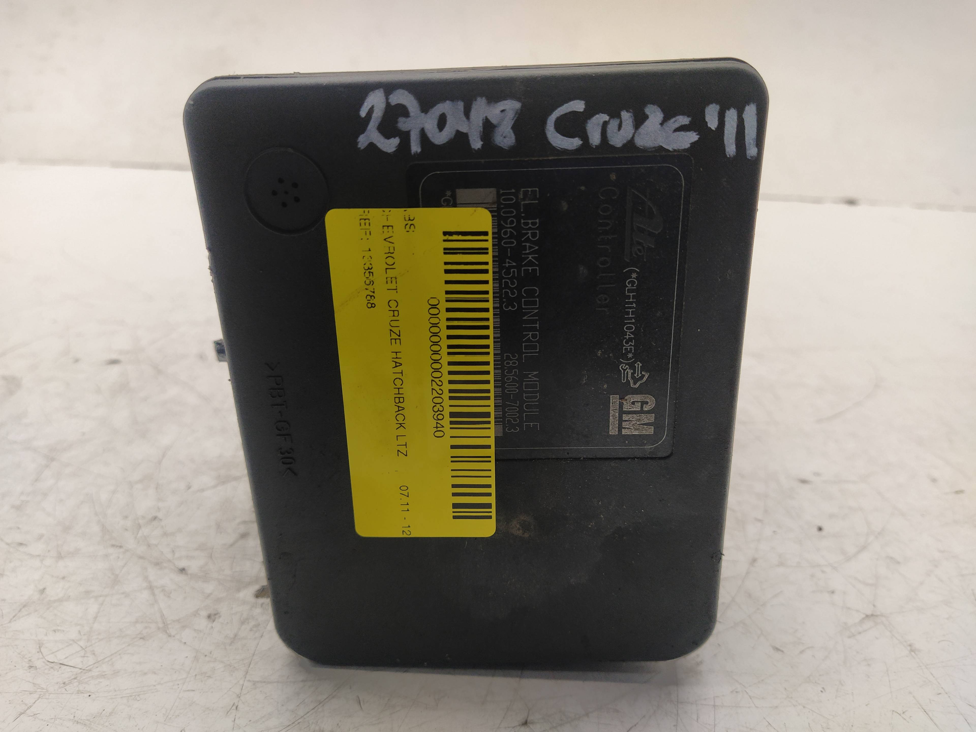 CHEVROLET Cruze 1 generation (2009-2015) ABS blokas 13356788 18635453