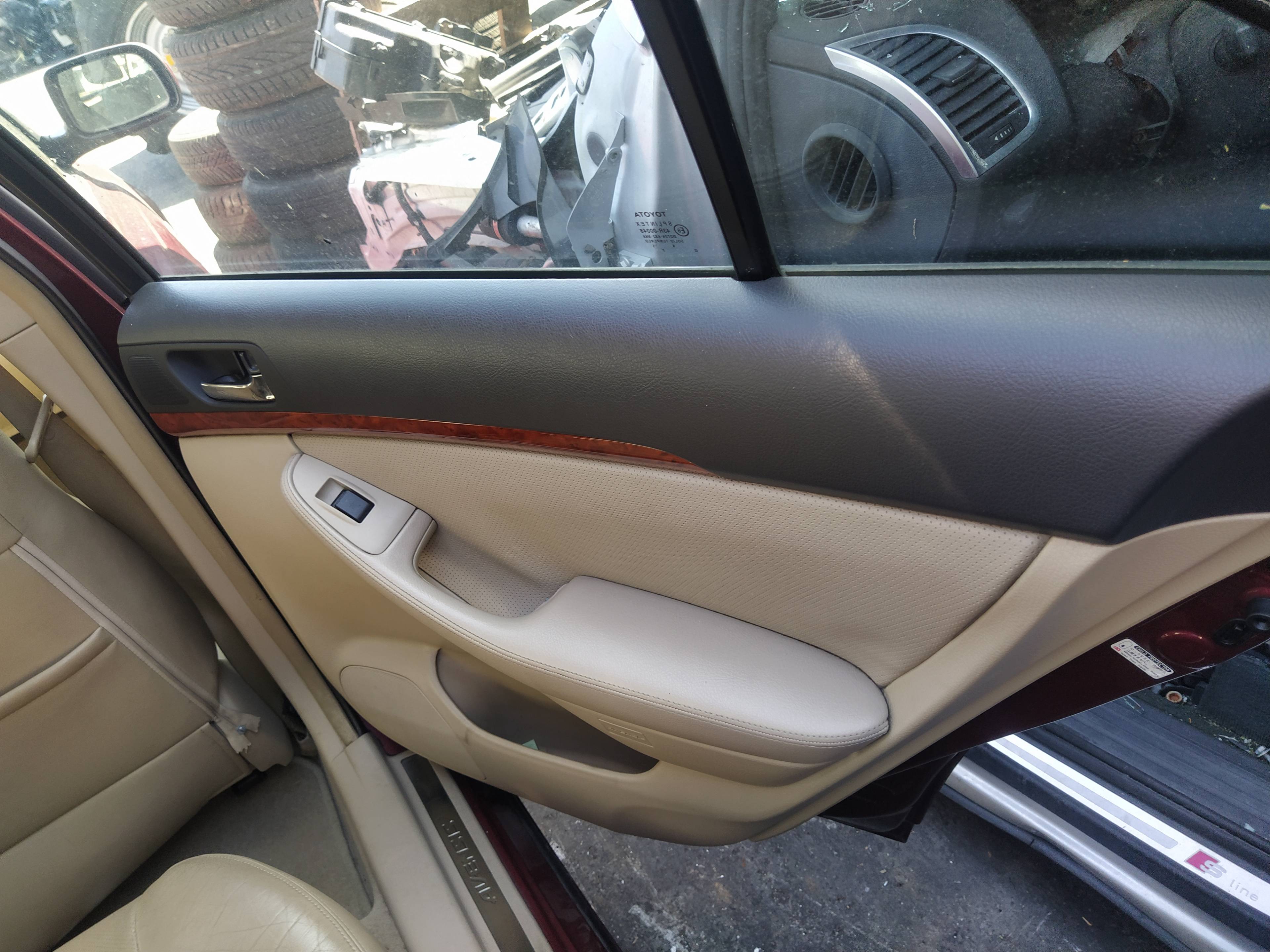 TOYOTA Avensis 2 generation (2002-2009) Rear Right Door Window Regulator 6983005100 21102270