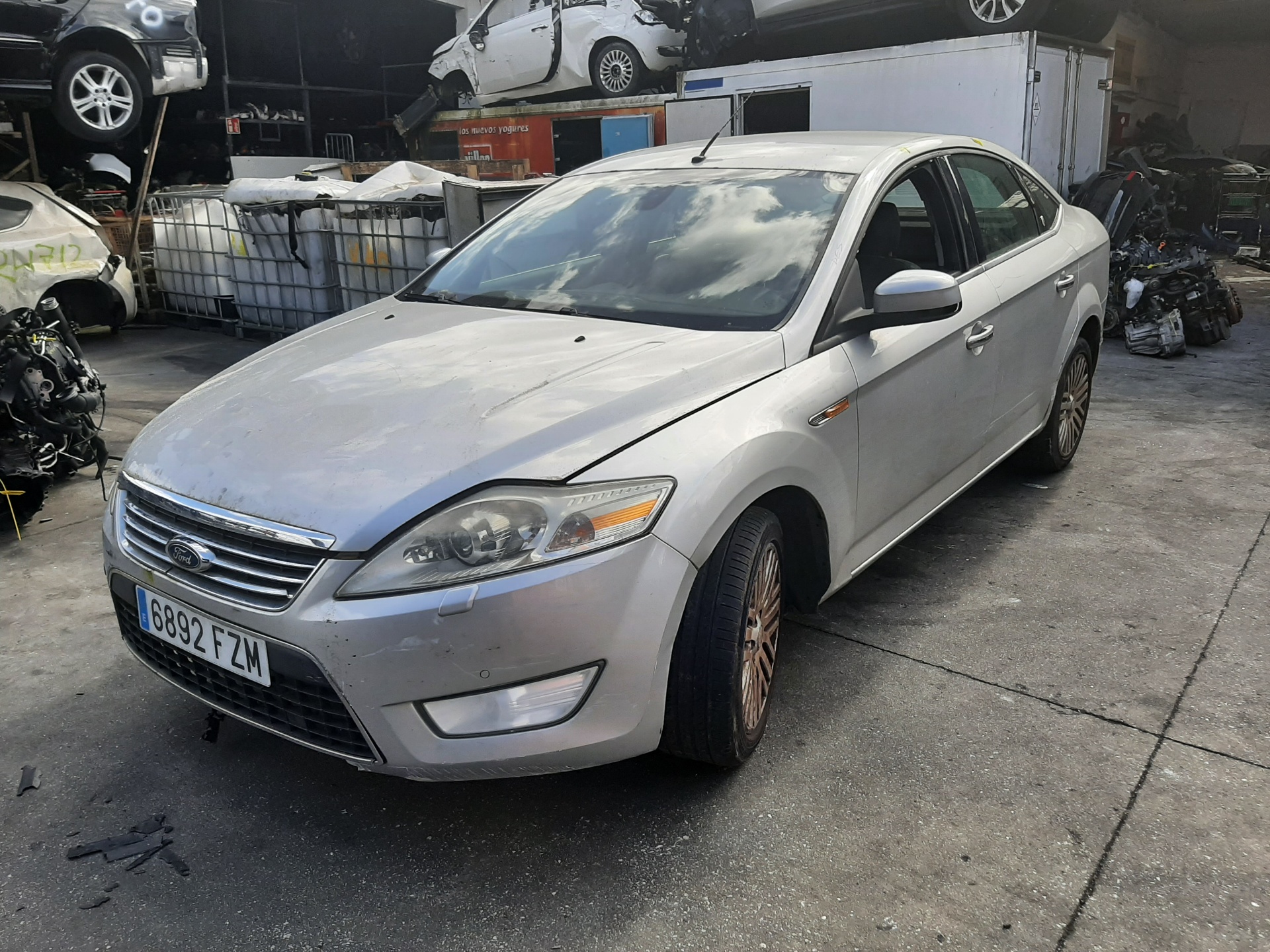 FORD Mondeo 4 generation (2007-2015) Priekinių dešinių durų spyna 6M2AR21812AB 18588926