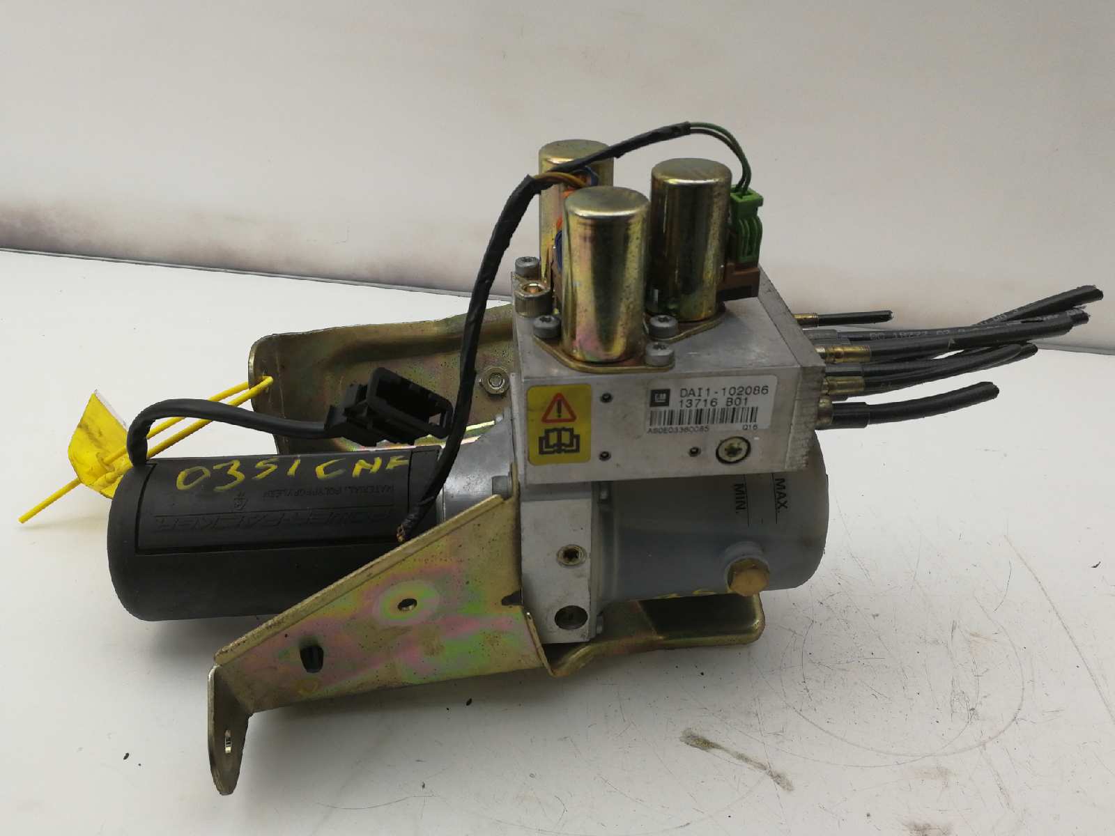 OPEL Astra G (1998-2009) Sunroof Control Module 13716B01, DAI1102086 18508836