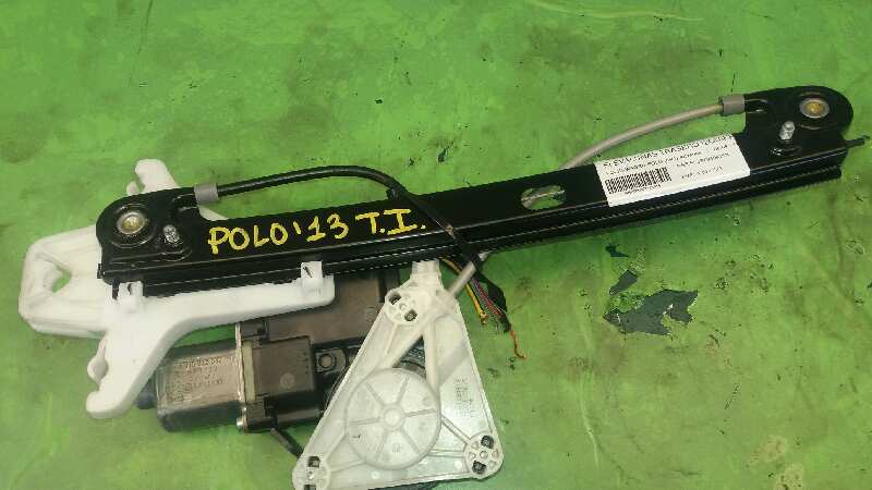 VOLKSWAGEN Polo 5 generation (2009-2017) Rear left door window lifter 6R0959811N 18419183