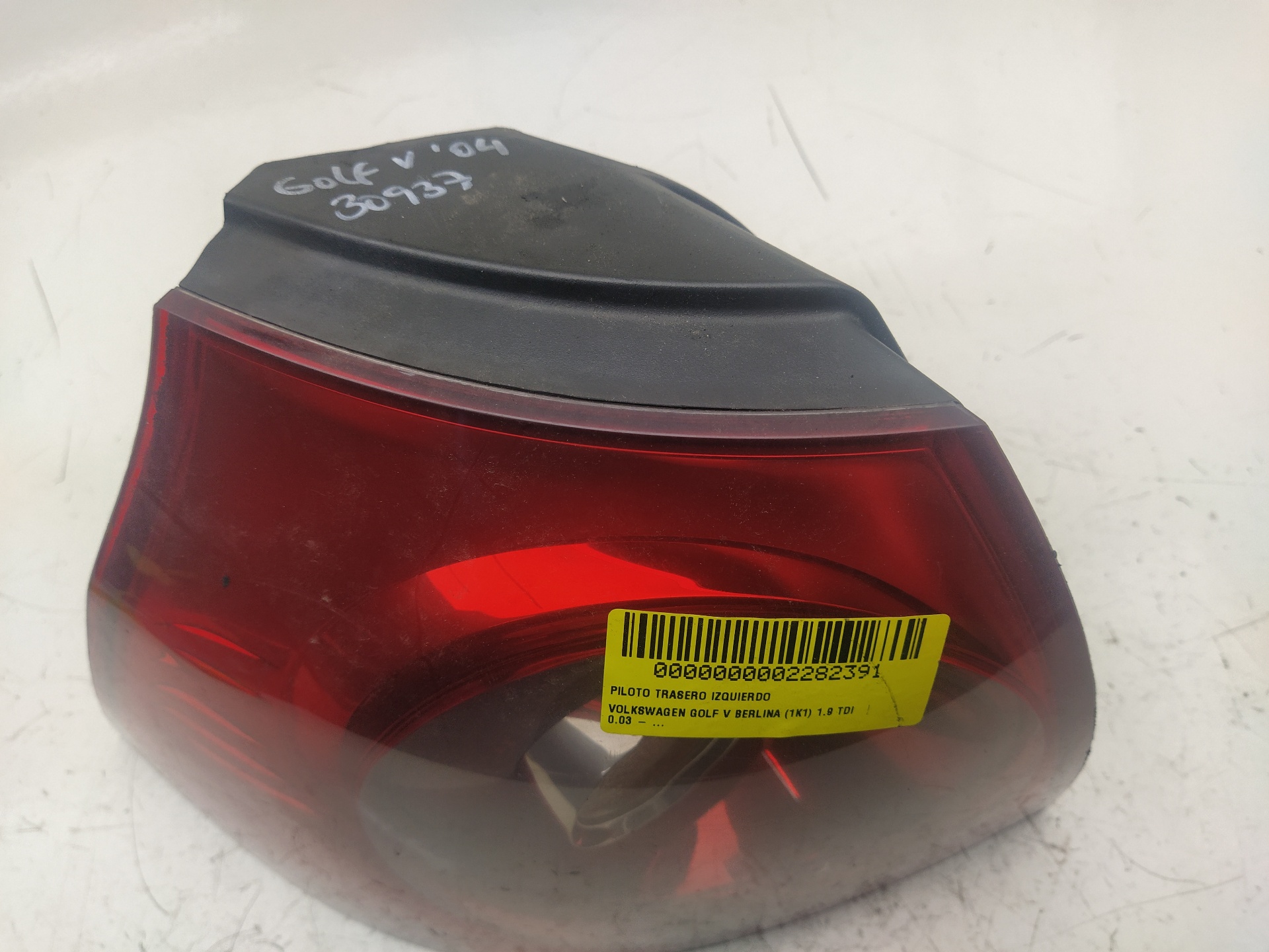 VAUXHALL Golf 5 generation (2003-2009) Rear Left Taillight 1K6945095G 22288579