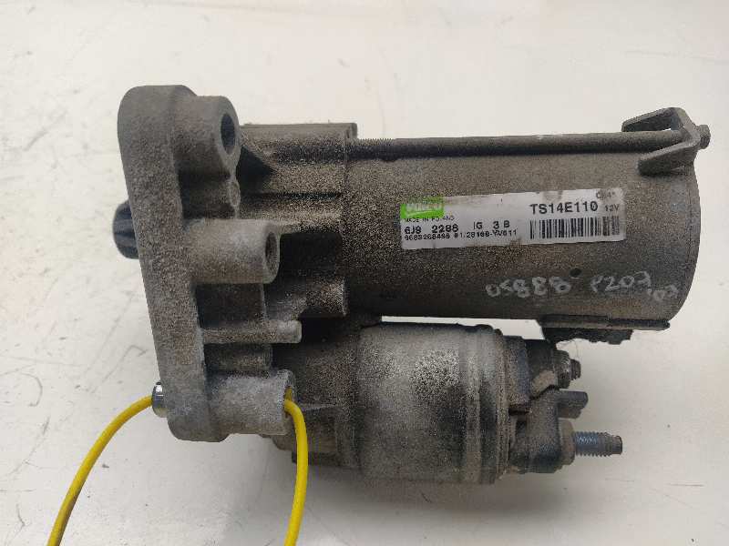 PEUGEOT 207 1 generation (2006-2009) Starter Motor 9688268480, 6J92288, TS14E110 18581991