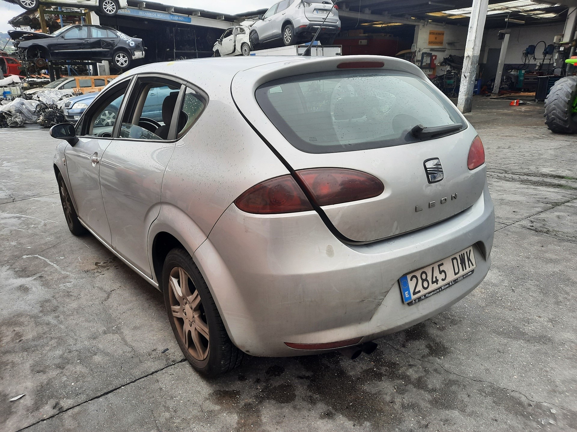 SEAT Leon 2 generation (2005-2012) Замок задней левой двери 1P0839015 18598457