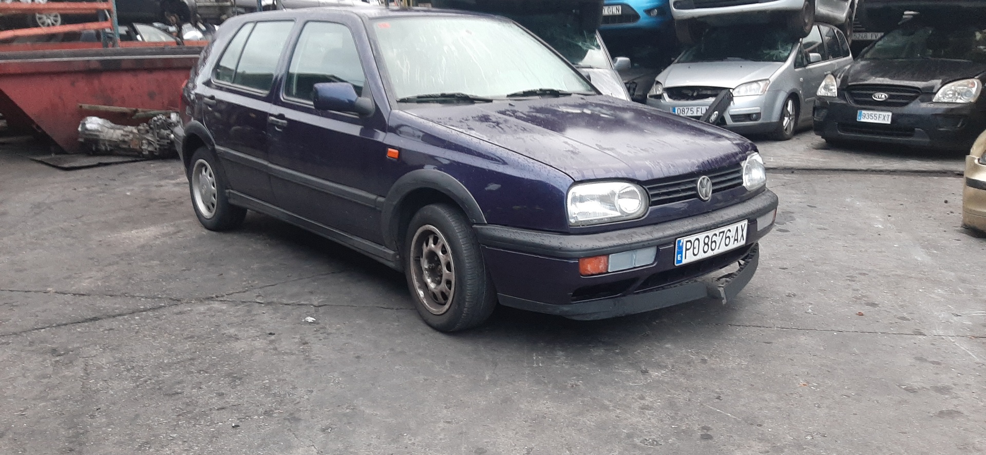 VOLKSWAGEN Golf 3 generation (1991-1998) Фонарь задний правый 1H6945112 24599134