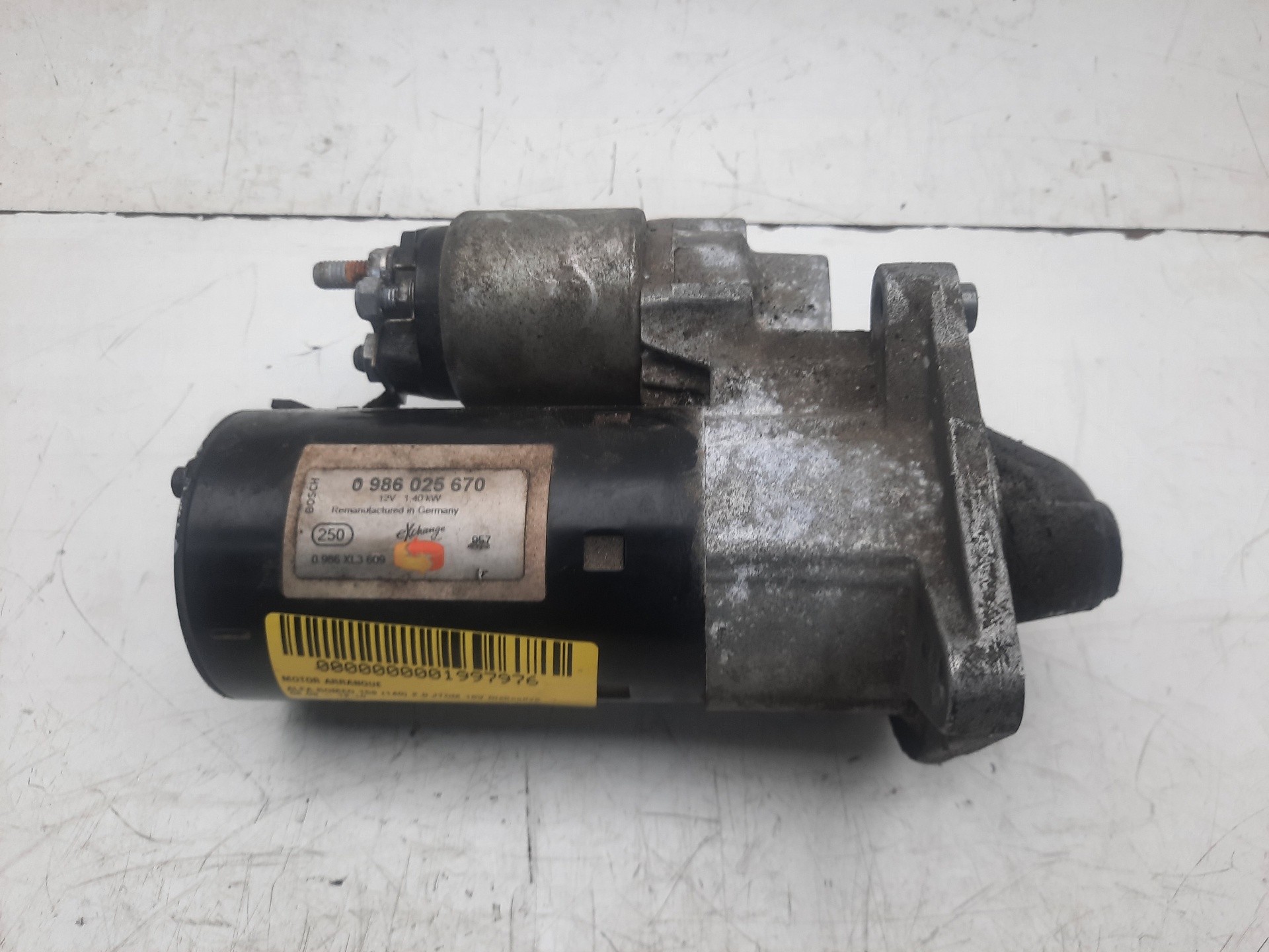 ALFA ROMEO 159 1 generation (2005-2011) Starter Motor 0001108202, 0986XL3609 18642860