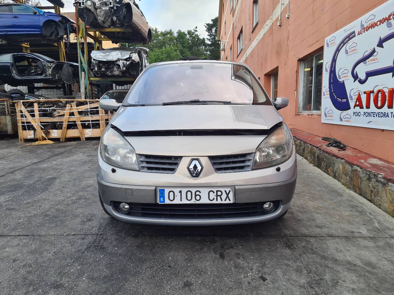 RENAULT Scenic 2 generation (2003-2010) Блок управления двигателем 0281011549,8200310863 18554050