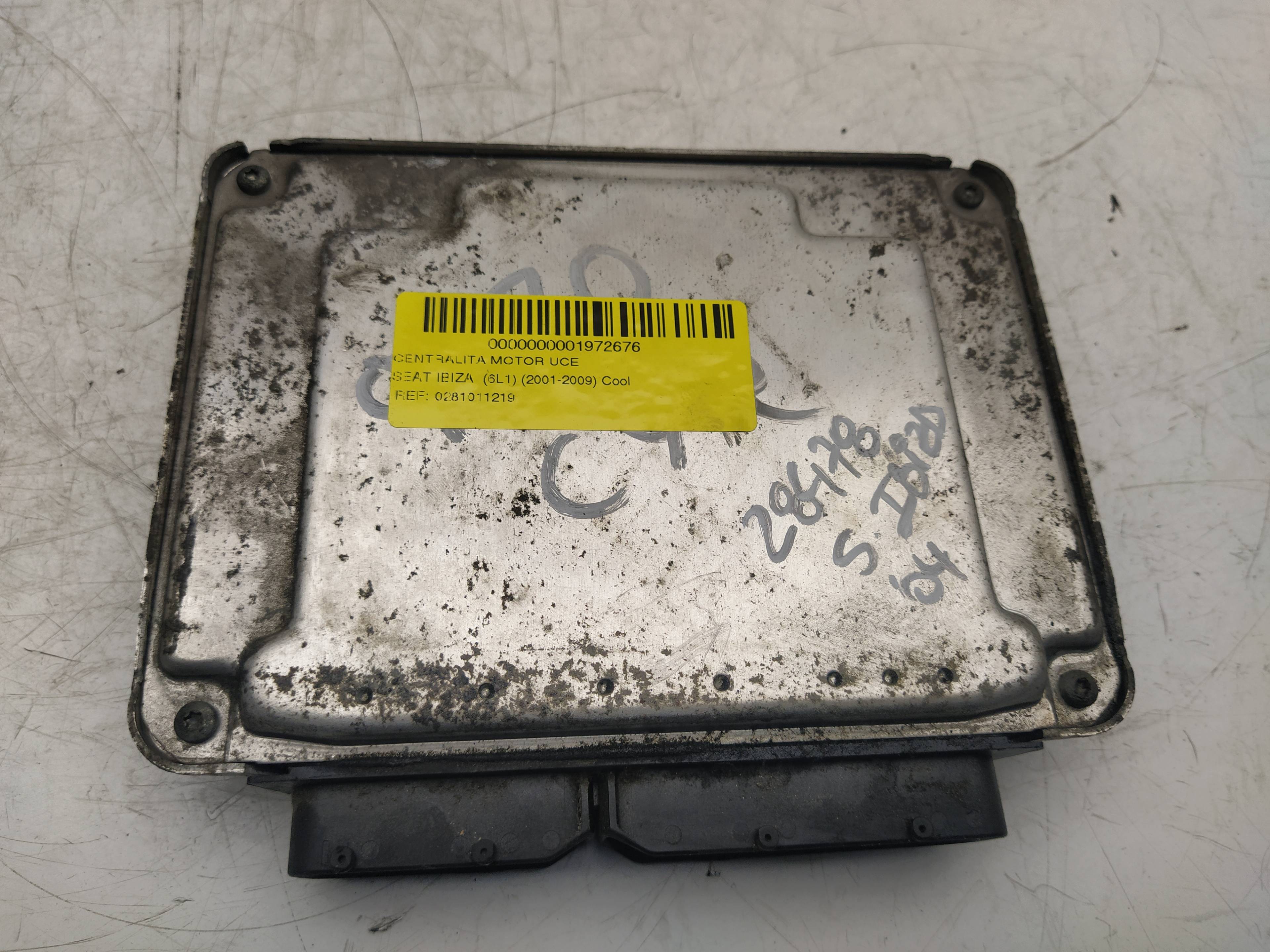 SEAT Cordoba 2 generation (1999-2009) Engine Control Unit ECU 0281011219, 038906019KT 20566019