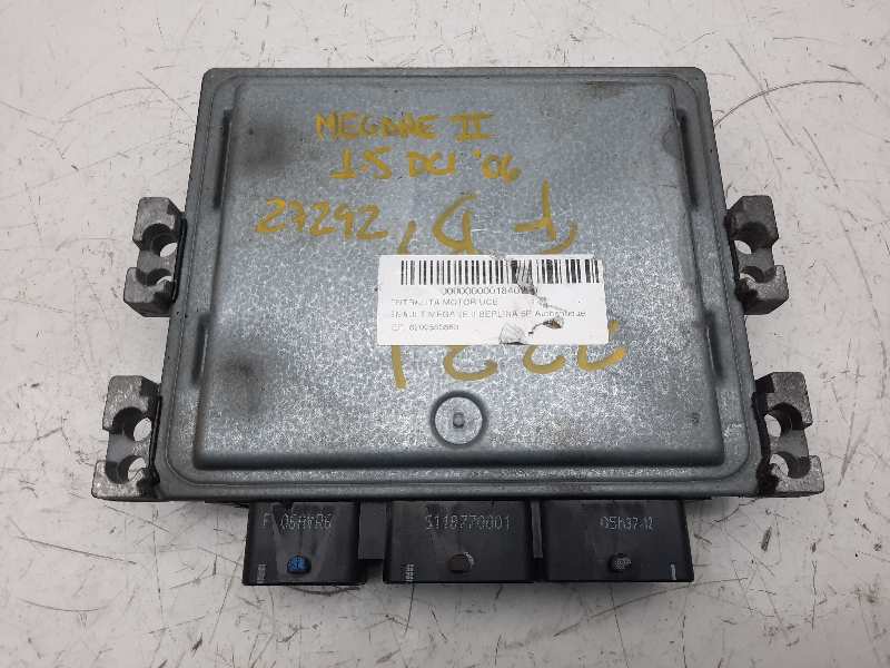 RENAULT Scenic 2 generation (2003-2010) Engine Control Unit ECU 8200565863 18544521