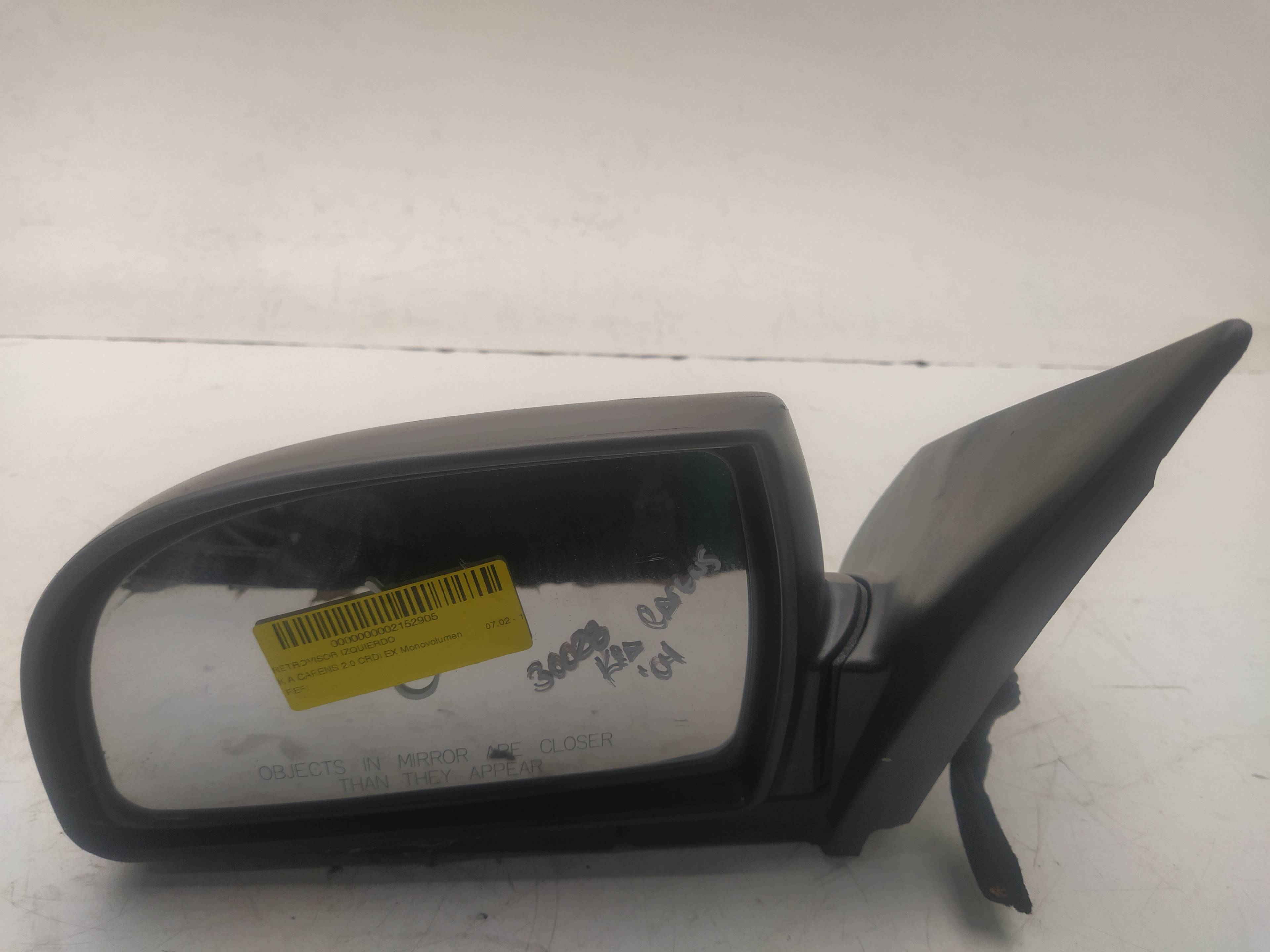 KIA Carens 2 generation (2002-2006) Left Side Wing Mirror 0K2HB69180 18622461