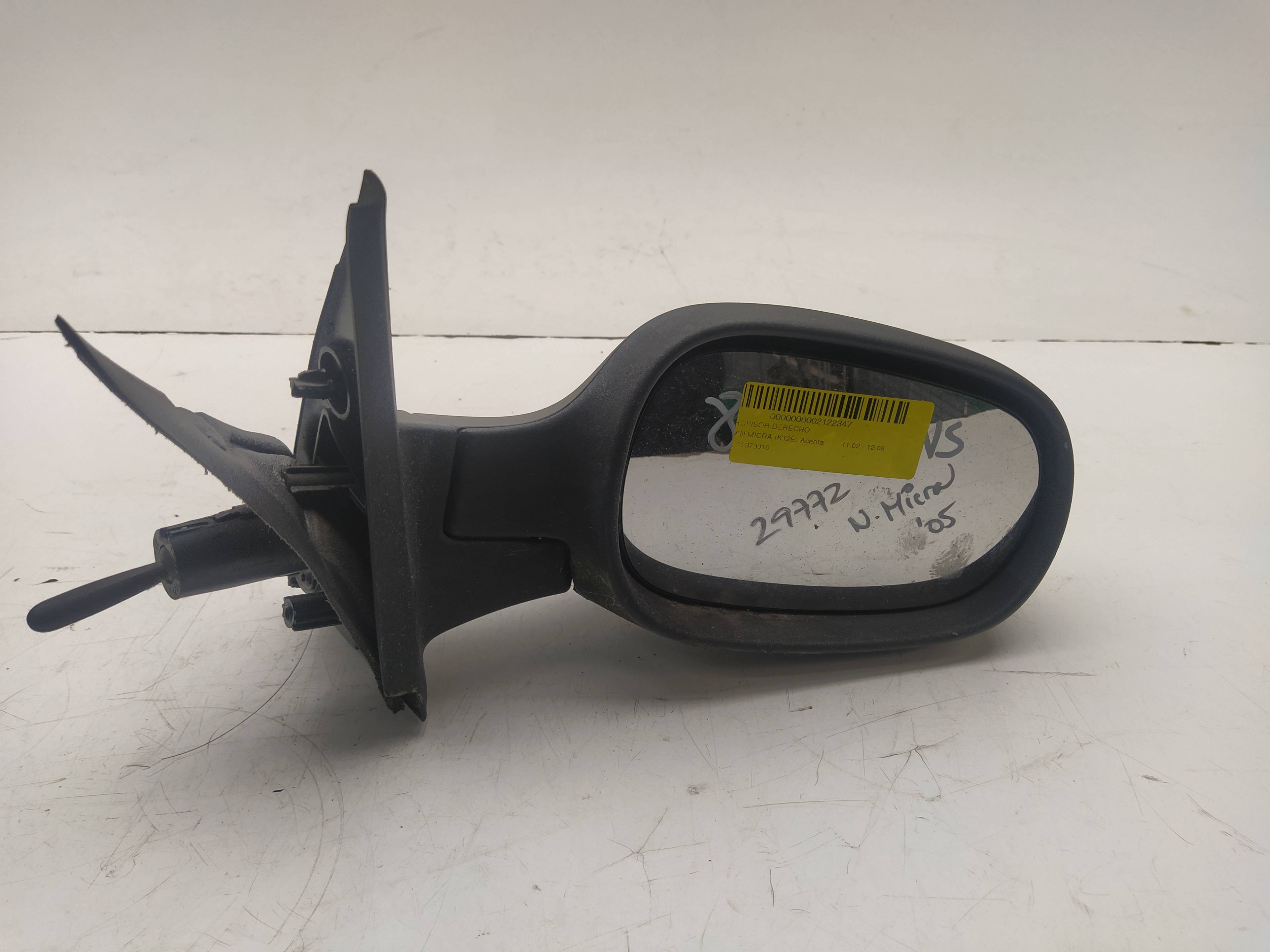 NISSAN Micra K12 (2002-2010) Right Side Wing Mirror 12373010 18608932