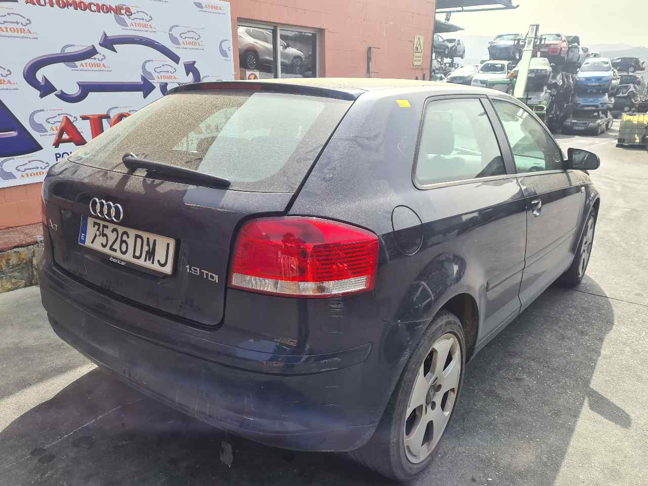 AUDI A2 8Z (1999-2005) Jobb hátsó féknyereg 1K0615424J 18549709