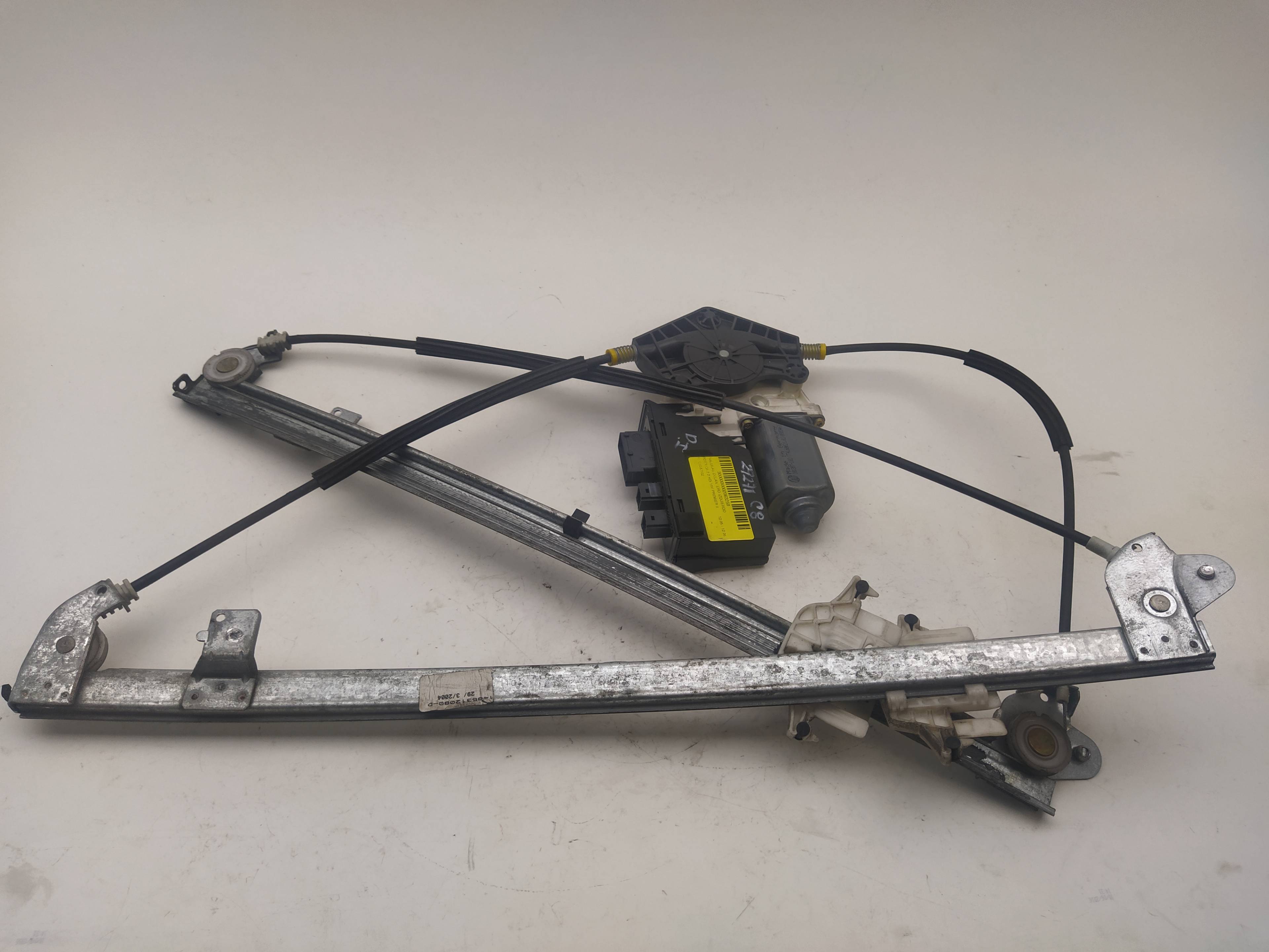 PEUGEOT C8 1 generation (2002-2014) Front Left Door Window Regulator 101387102 18588158