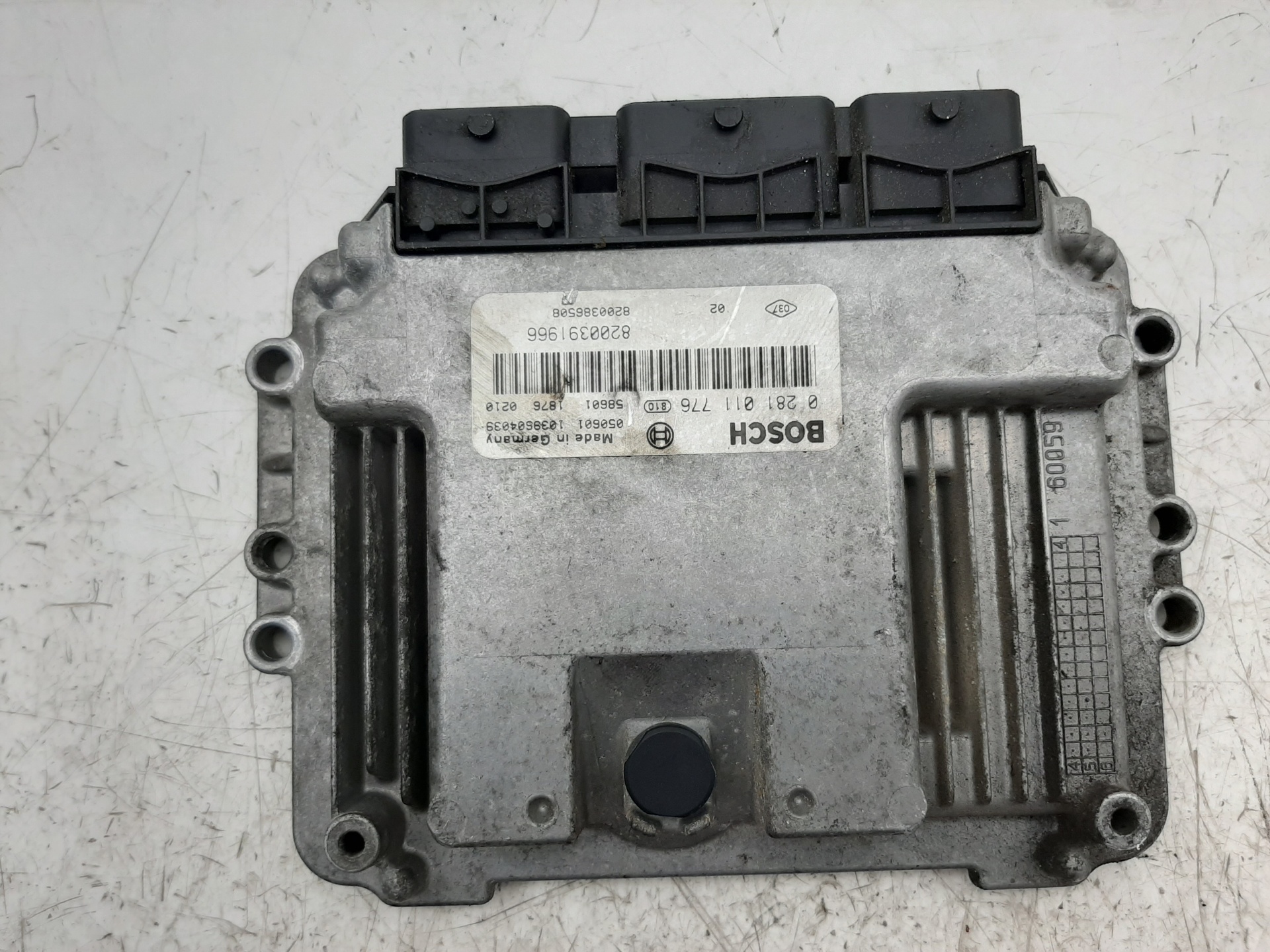 RENAULT Megane 3 generation (2008-2020) motorvezérlő egység 0281011776, 8200391966 18538686