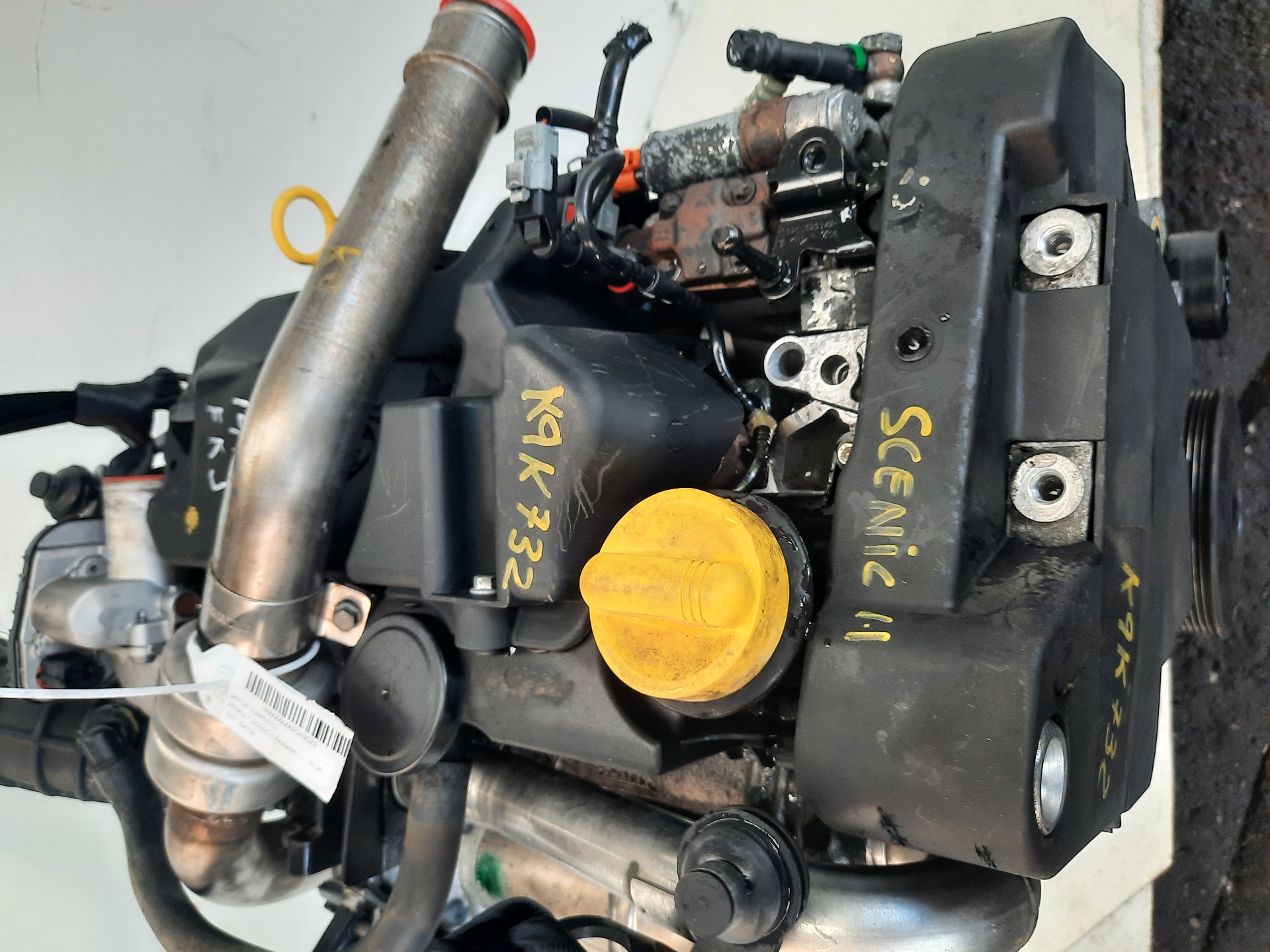 RENAULT Scenic 2 generation (2003-2010) Engine K9K732 23102913