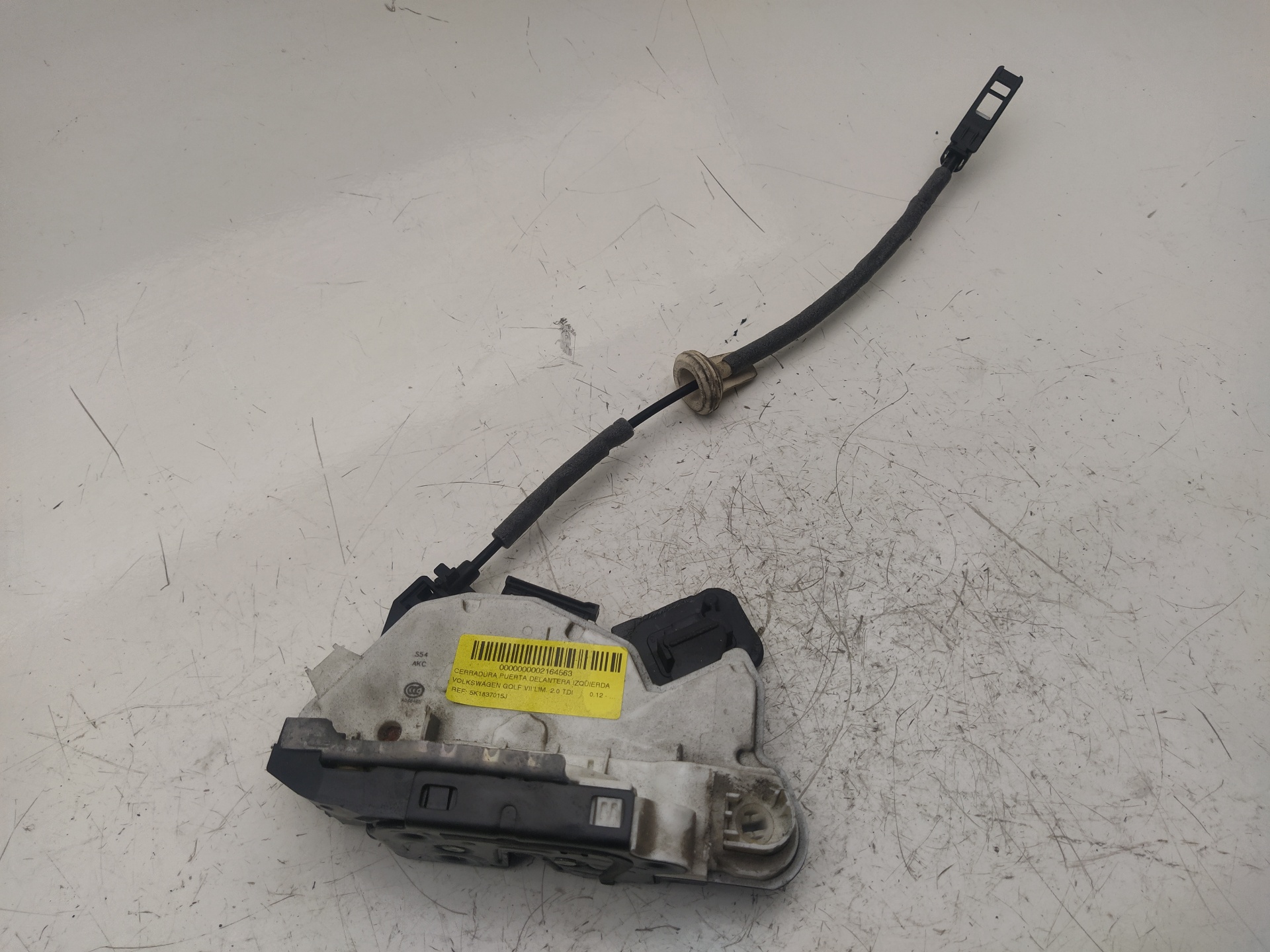 VOLKSWAGEN Golf 7 generation (2012-2024) Front Left Door Lock 5K1837015J 18639813