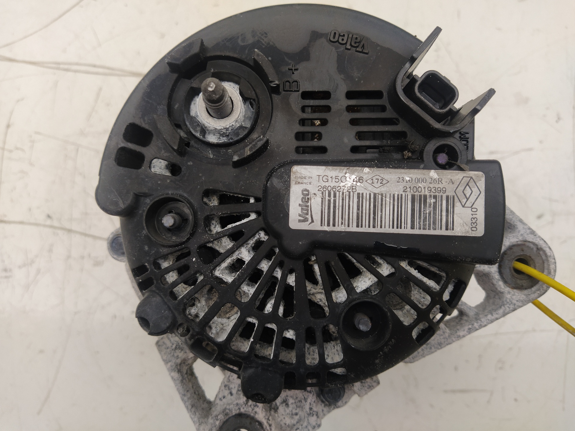 RENAULT Alternator 210019399, 2606272B 24018095