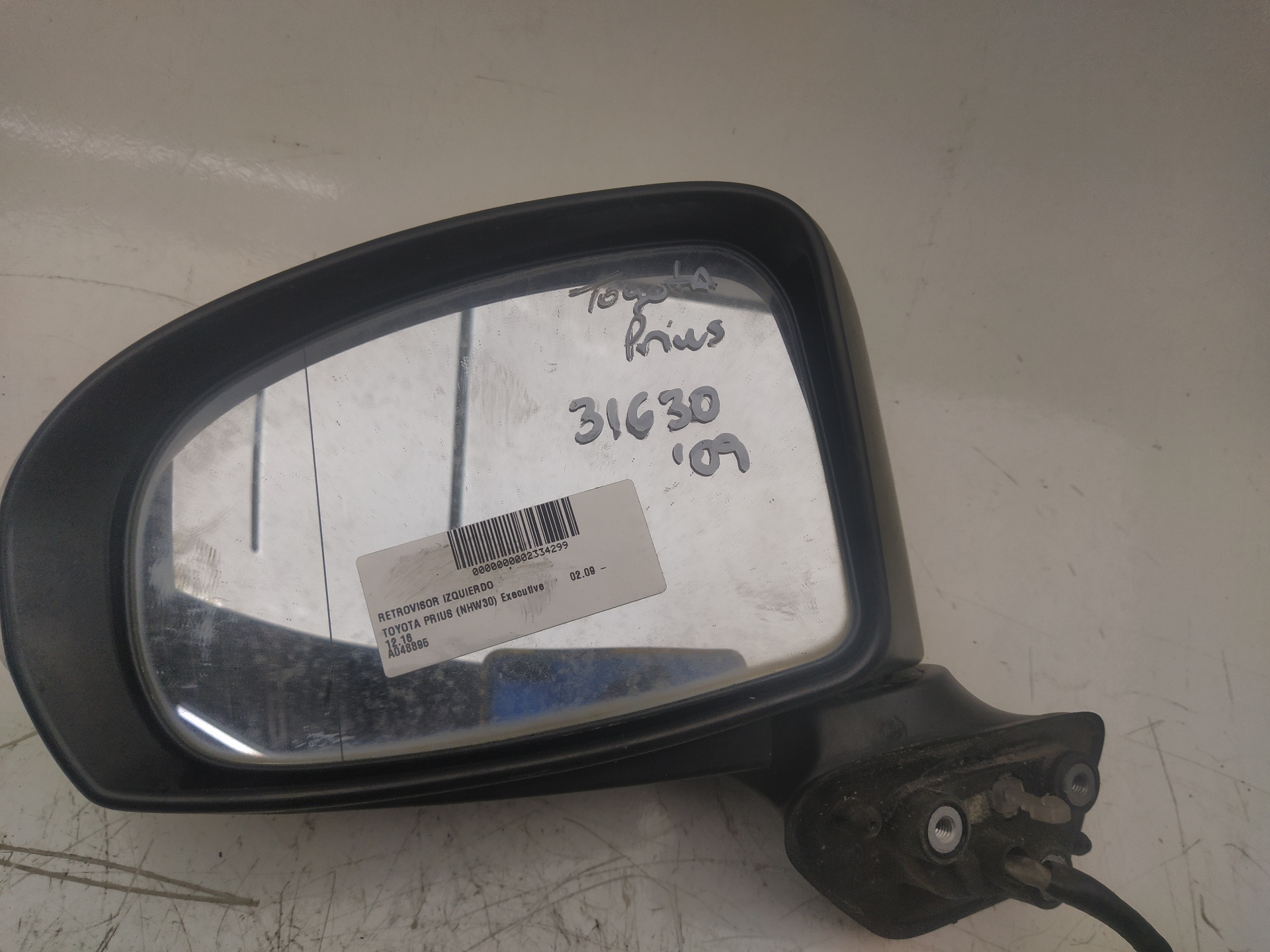 TOYOTA Prius 3 generation (XW30) (2009-2015) Зеркало передней левой двери A048895 23041009