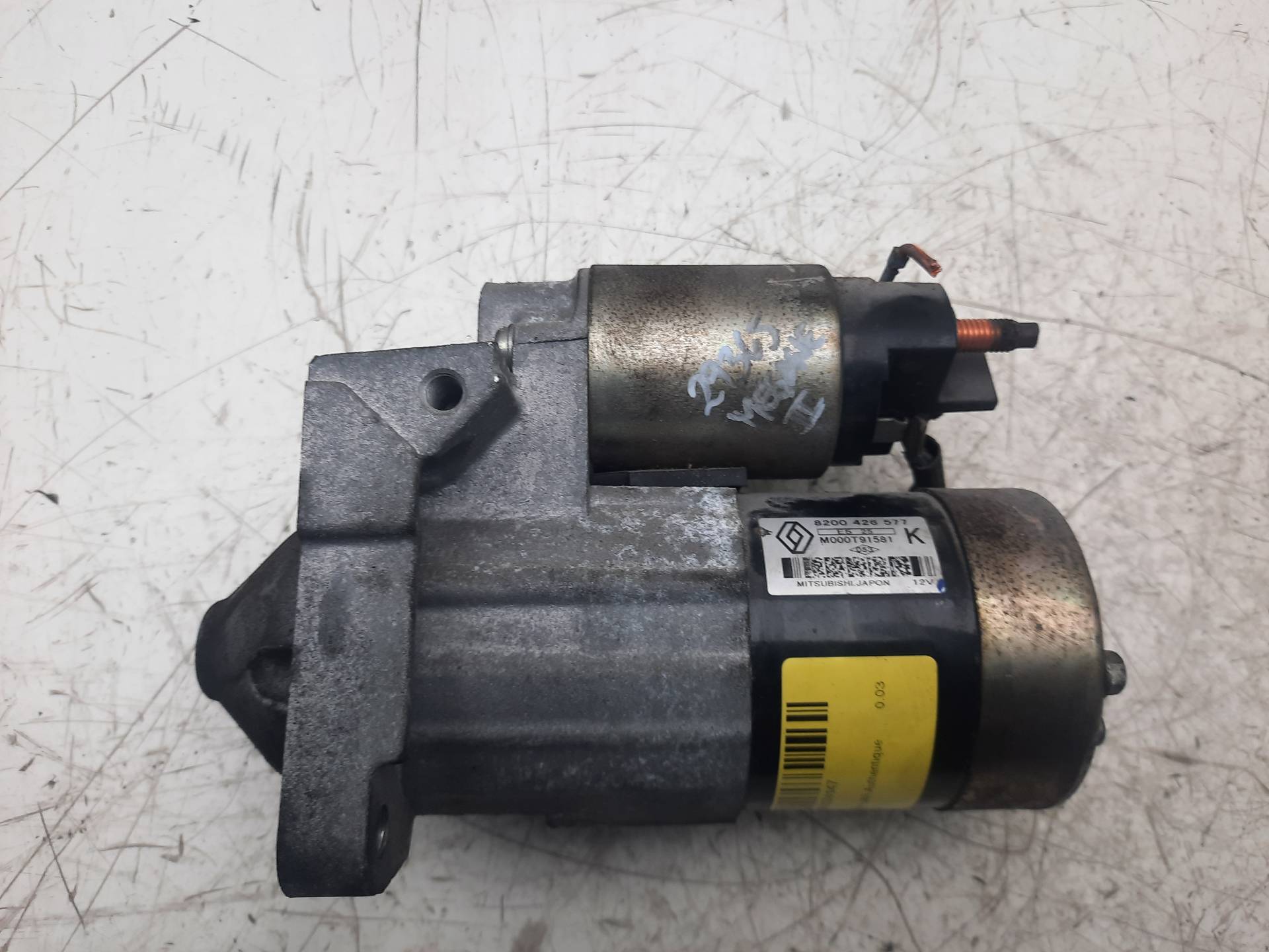 RENAULT Megane 3 generation (2008-2020) Starter auto 8200426577 18591206