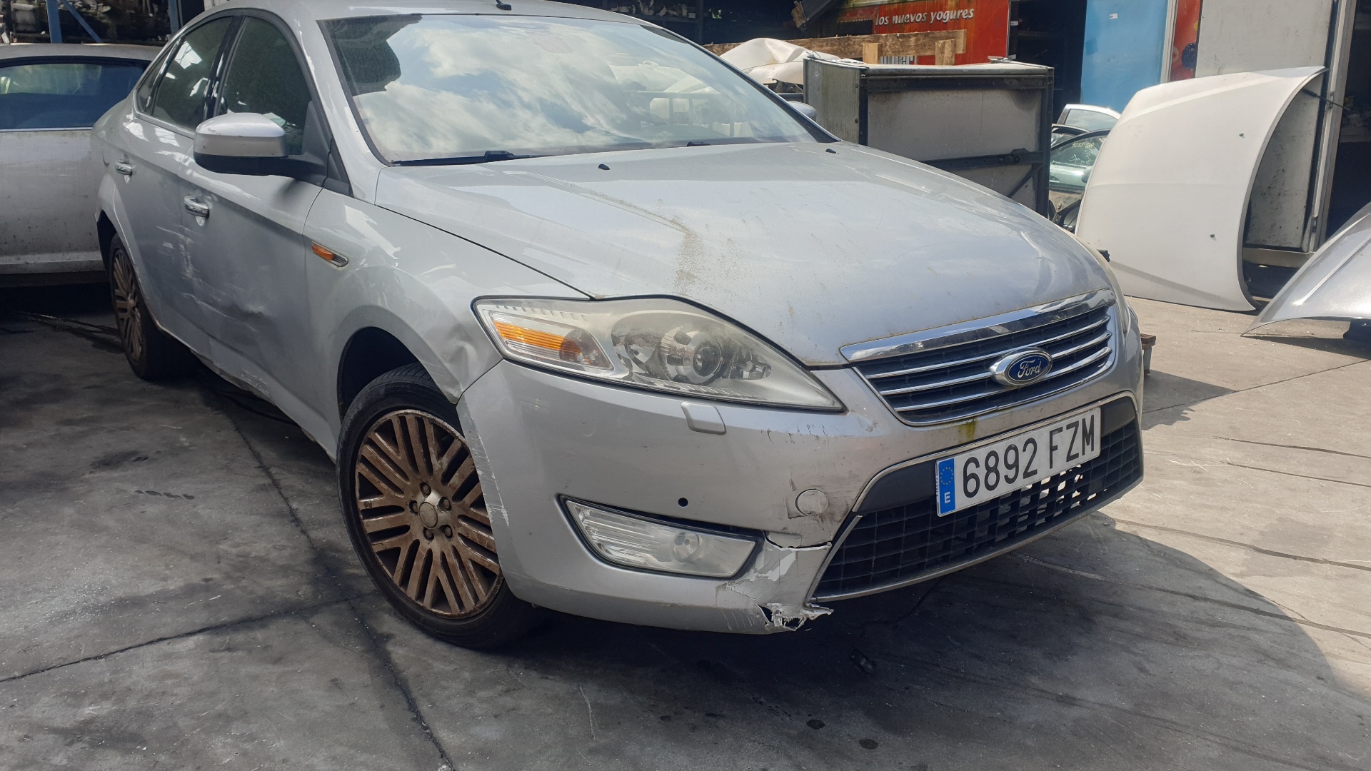 FORD Mondeo 4 generation (2007-2015) Priekinių dešinių durų spyna 6M2AR21812AB 18588926