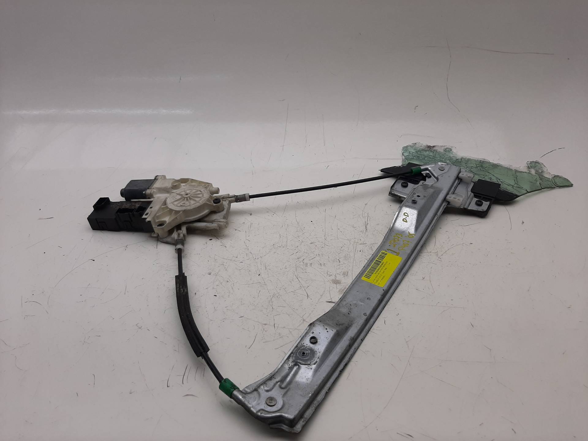 VAUXHALL 407 1 generation (2004-2010) Front Right Door Window Regulator 0130822201 18574897