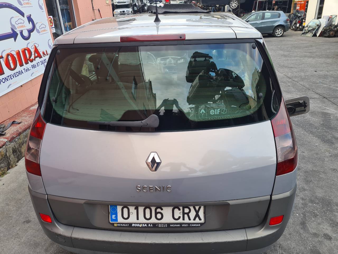 RENAULT Scenic 2 generation (2003-2010) Блок управления двигателем 0281011549,8200310863 18554050