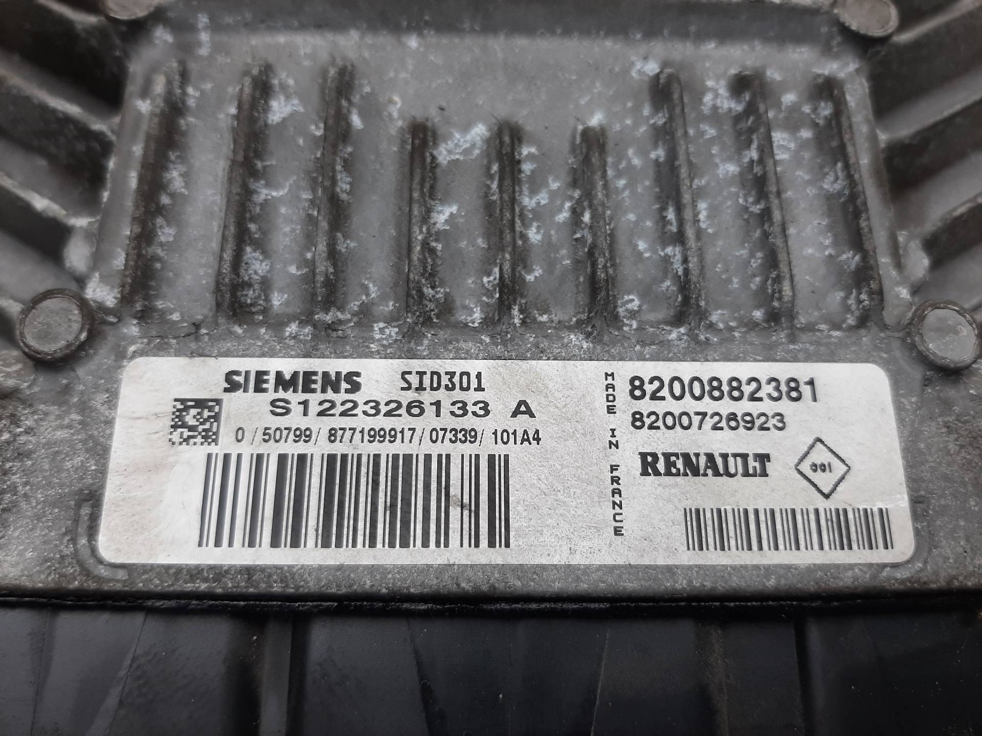 RENAULT Laguna 3 generation (2007-2015) Engine Control Unit ECU 8200882381,8200726923,S122326133A 18582544