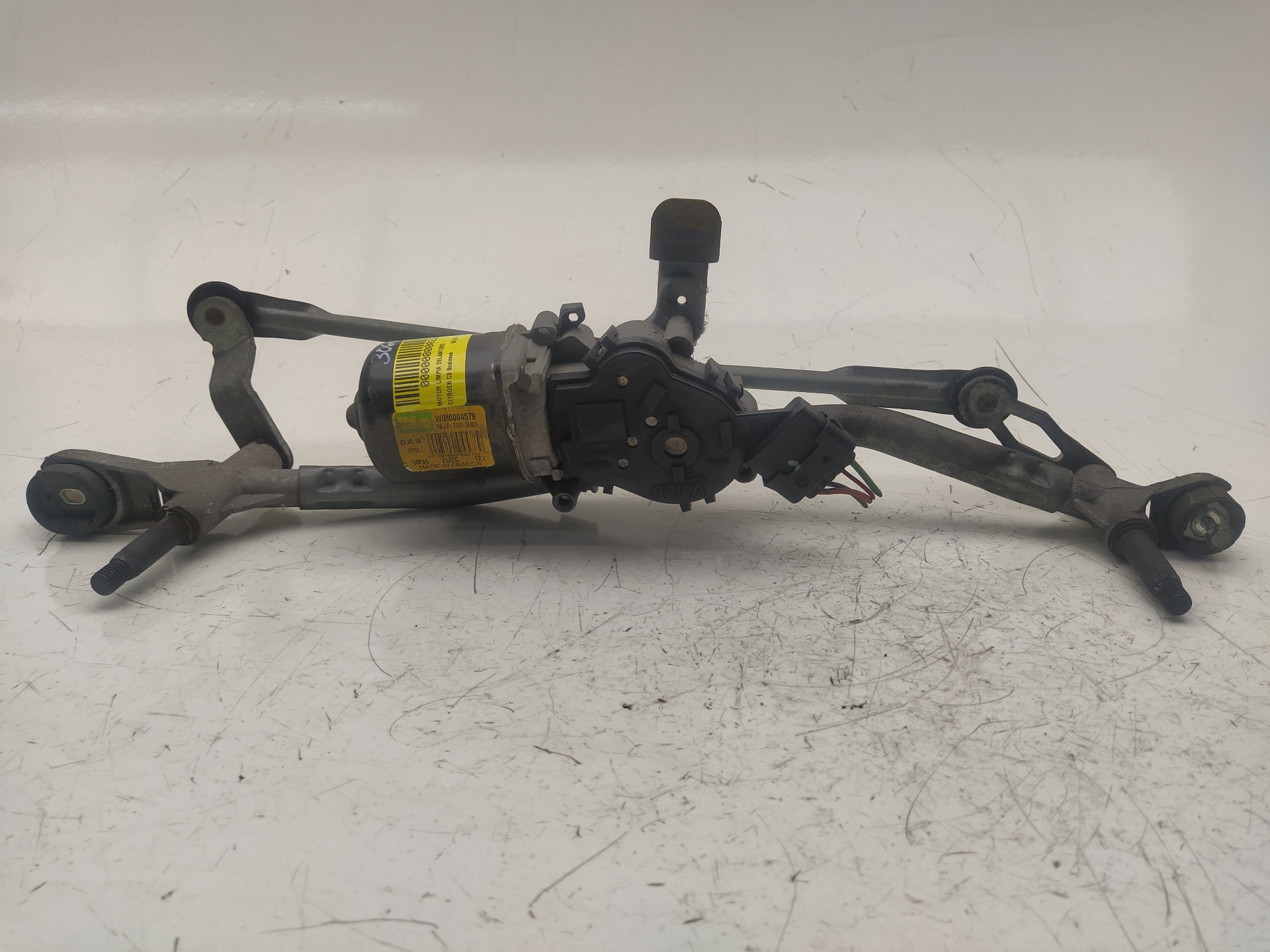 CITROËN C3 1 generation (2002-2010) Front Windshield Wiper Mechanism 9683622480 25696514