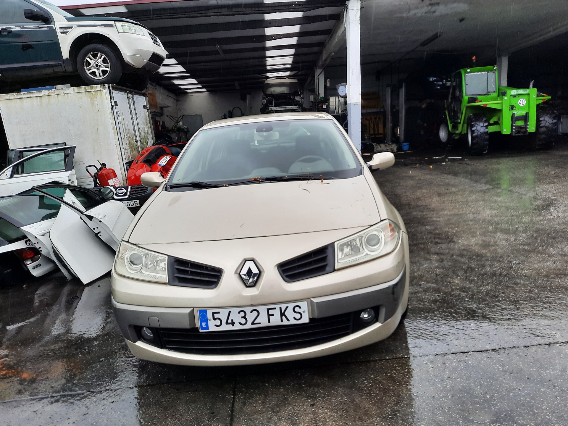 RENAULT Megane 2 generation (2002-2012) Двигатель K9K732 25767003