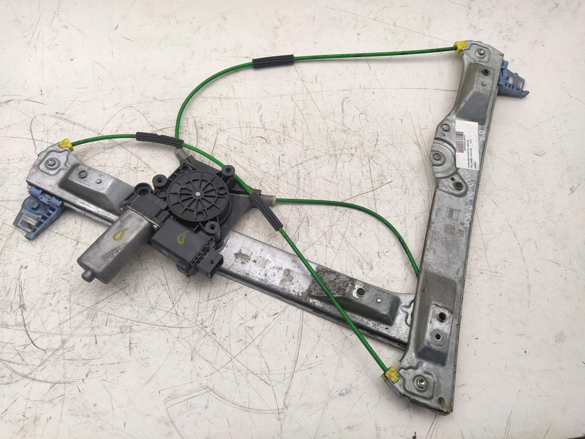 OPEL Corsa D (2006-2020) Front Right Door Window Regulator 72005001 24027424