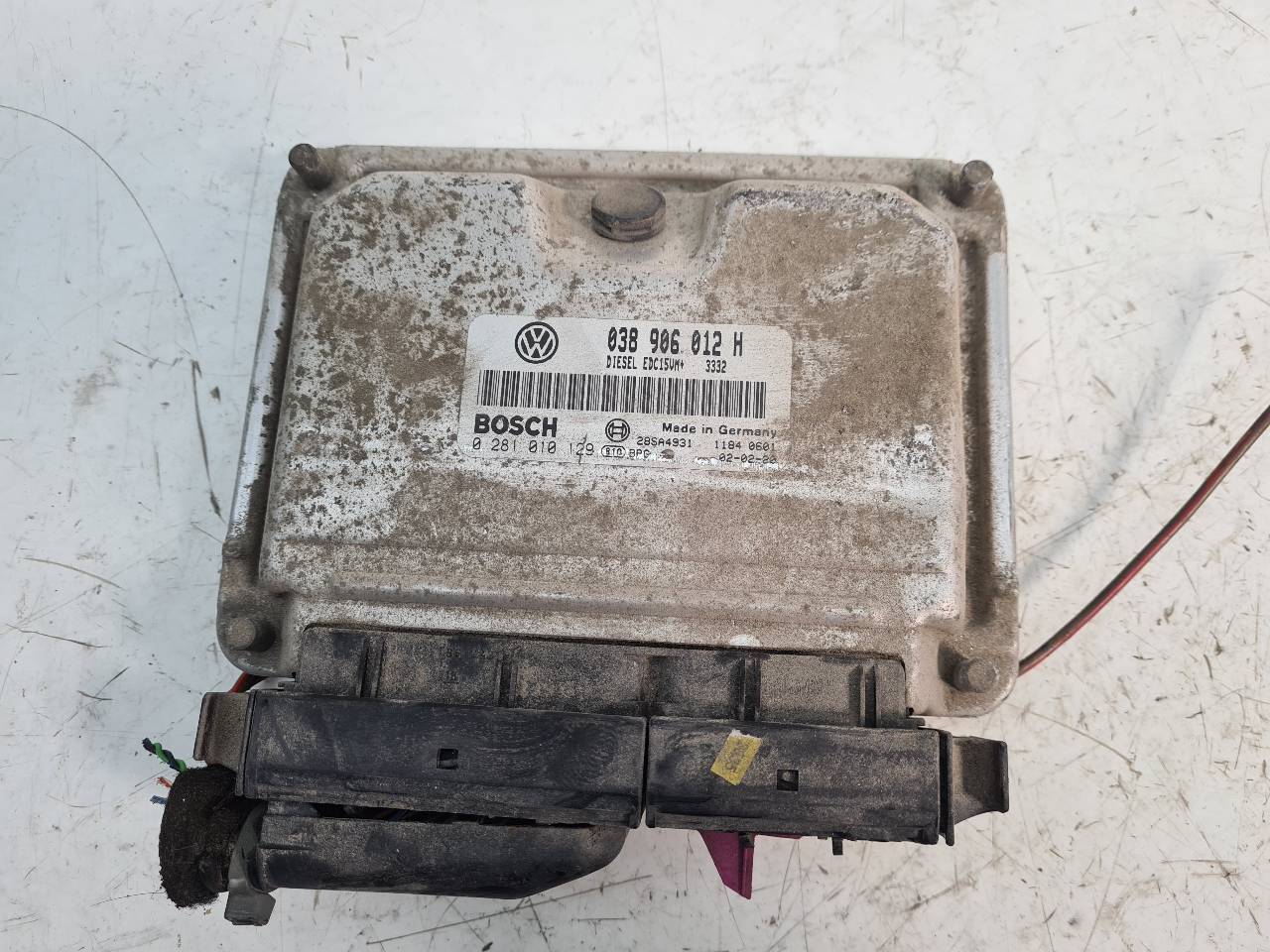 VAUXHALL Octavia 1 generation (1996-2010) Moottorin ohjausyksikkö ECU 038906012H,0281010129 18557668