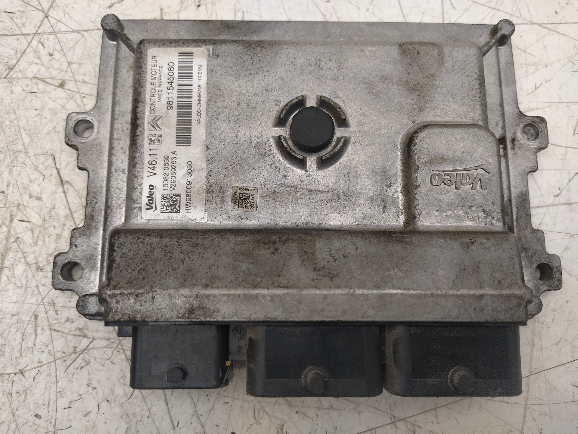 CITROËN C-Elysee 2 generation (2012-2017) Motorkontrolenhed ECU 9811545080 25393014