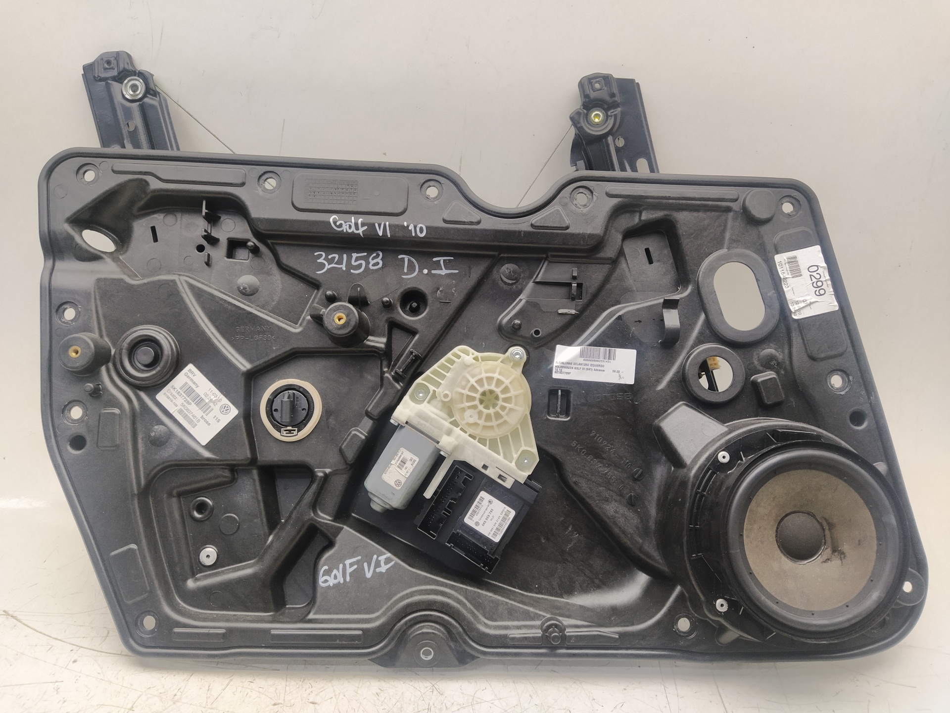 CHEVROLET Golf 6 generation (2008-2015) Regulator de geam ușă stânga față 5K1837729P 25767104