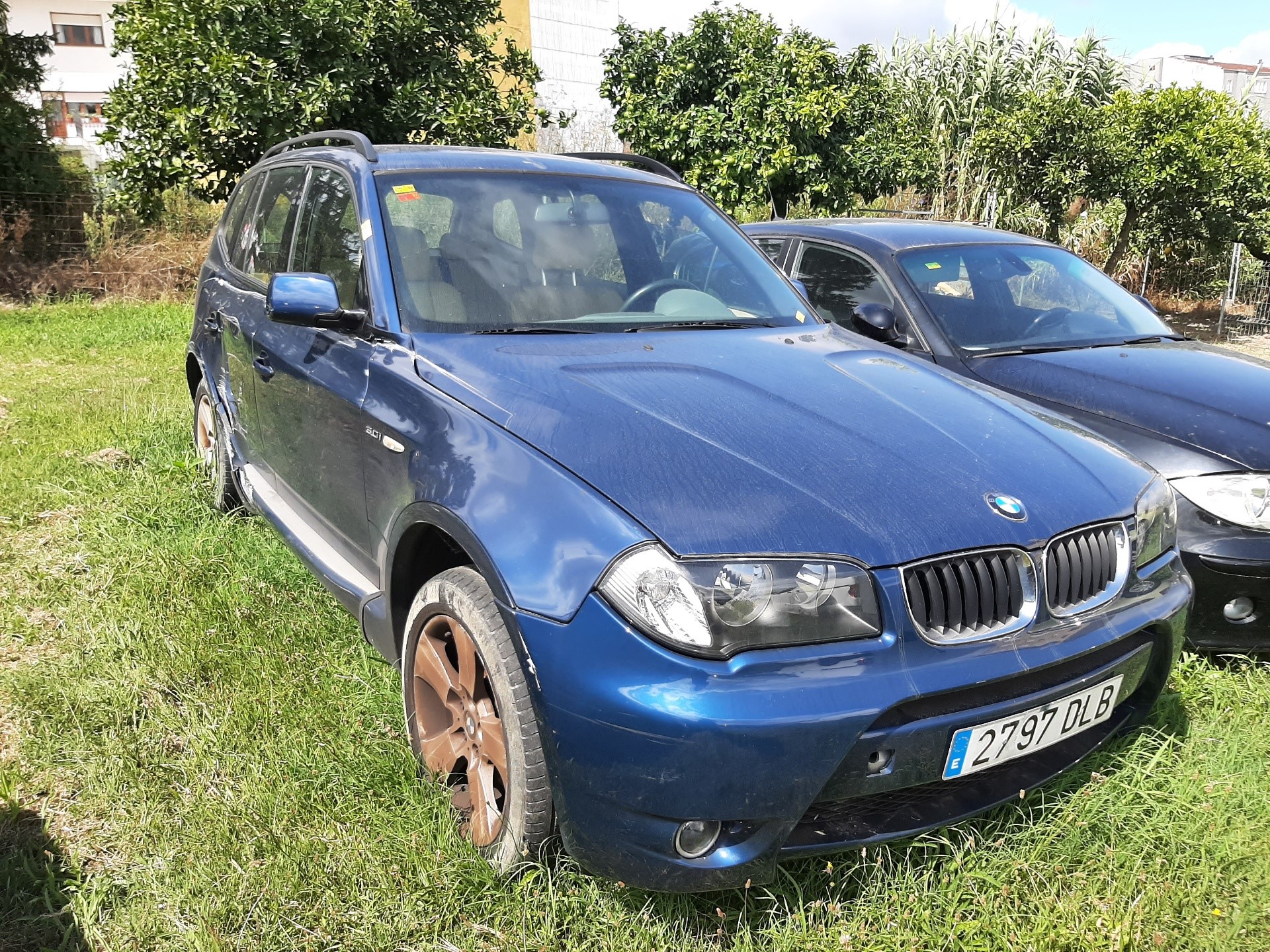 BMW X3 E83 (2003-2010) Galinių kairių durų spyna 51227202147 24022340