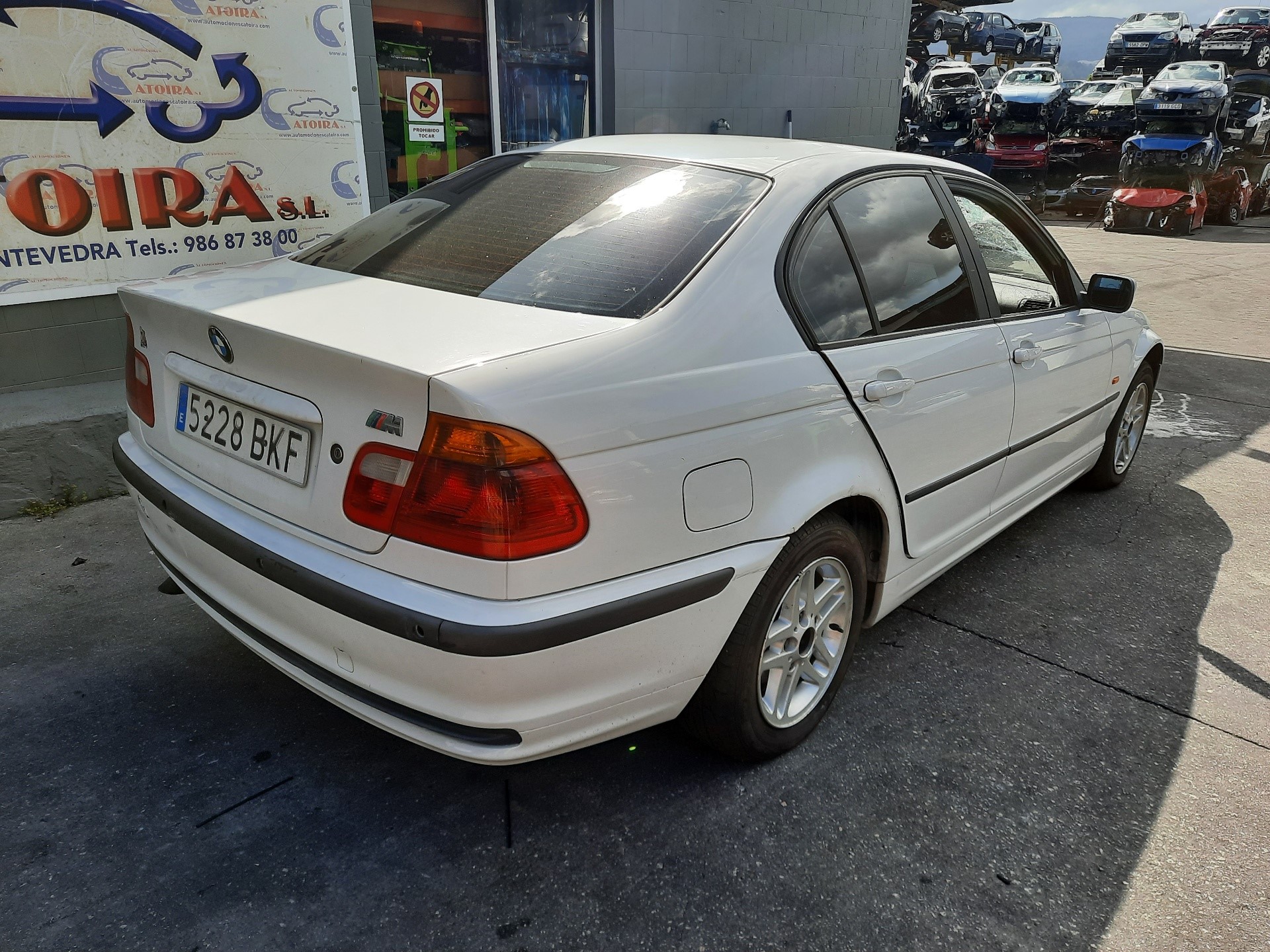 BMW 3 Series E46 (1997-2006) Galinis dešinys suportas 34216758136 18657956