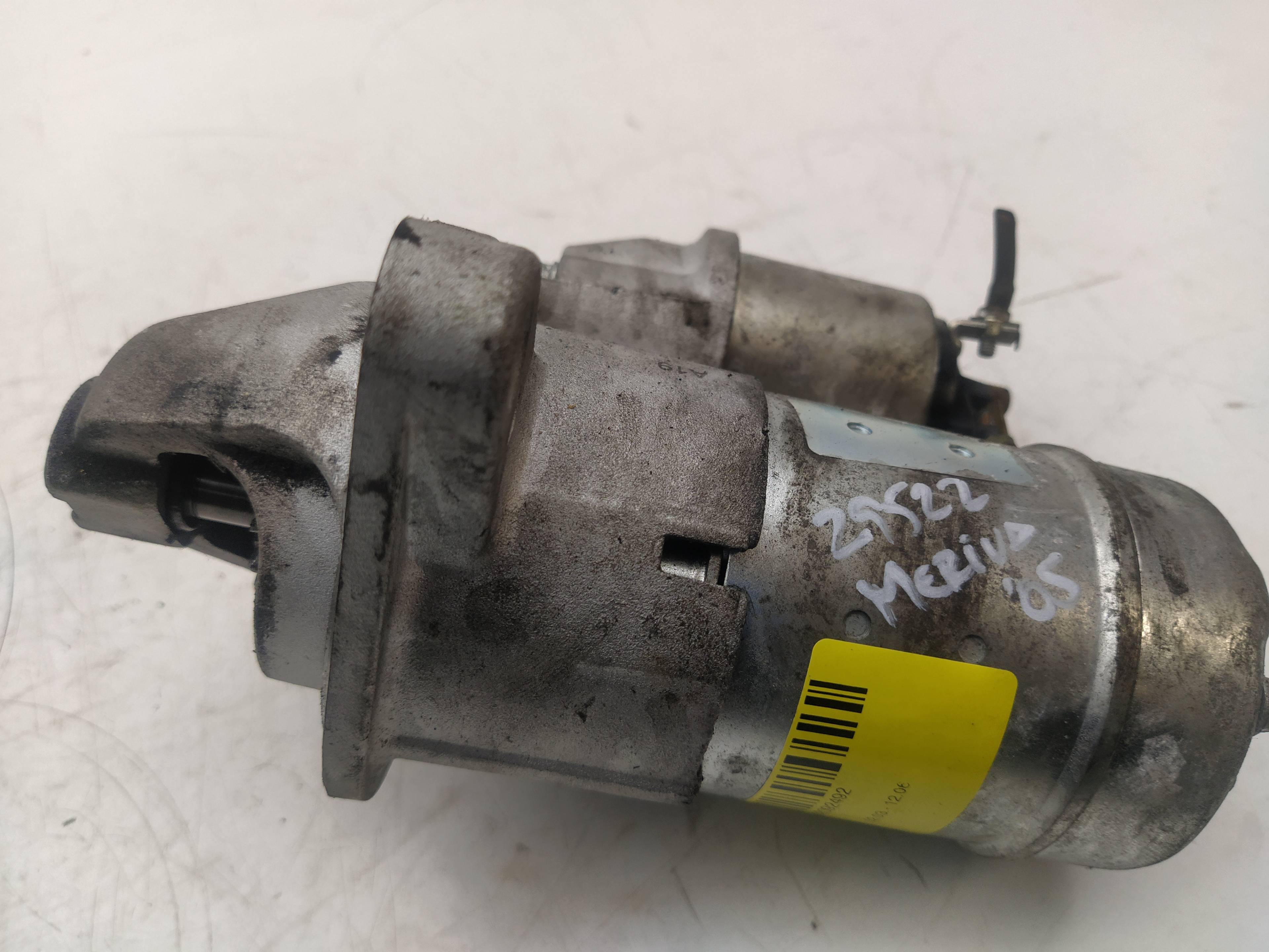 OPEL Meriva 1 generation (2002-2010) Starter Motor 55221292 18597017